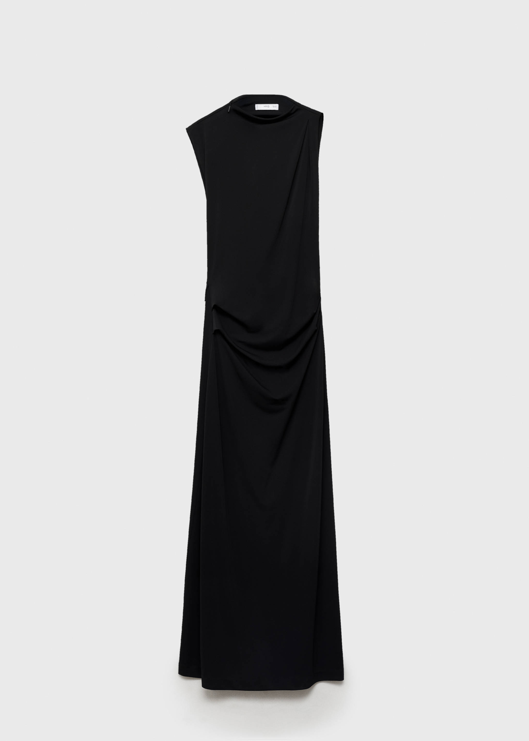 Draped dress with side-slit - Article without model