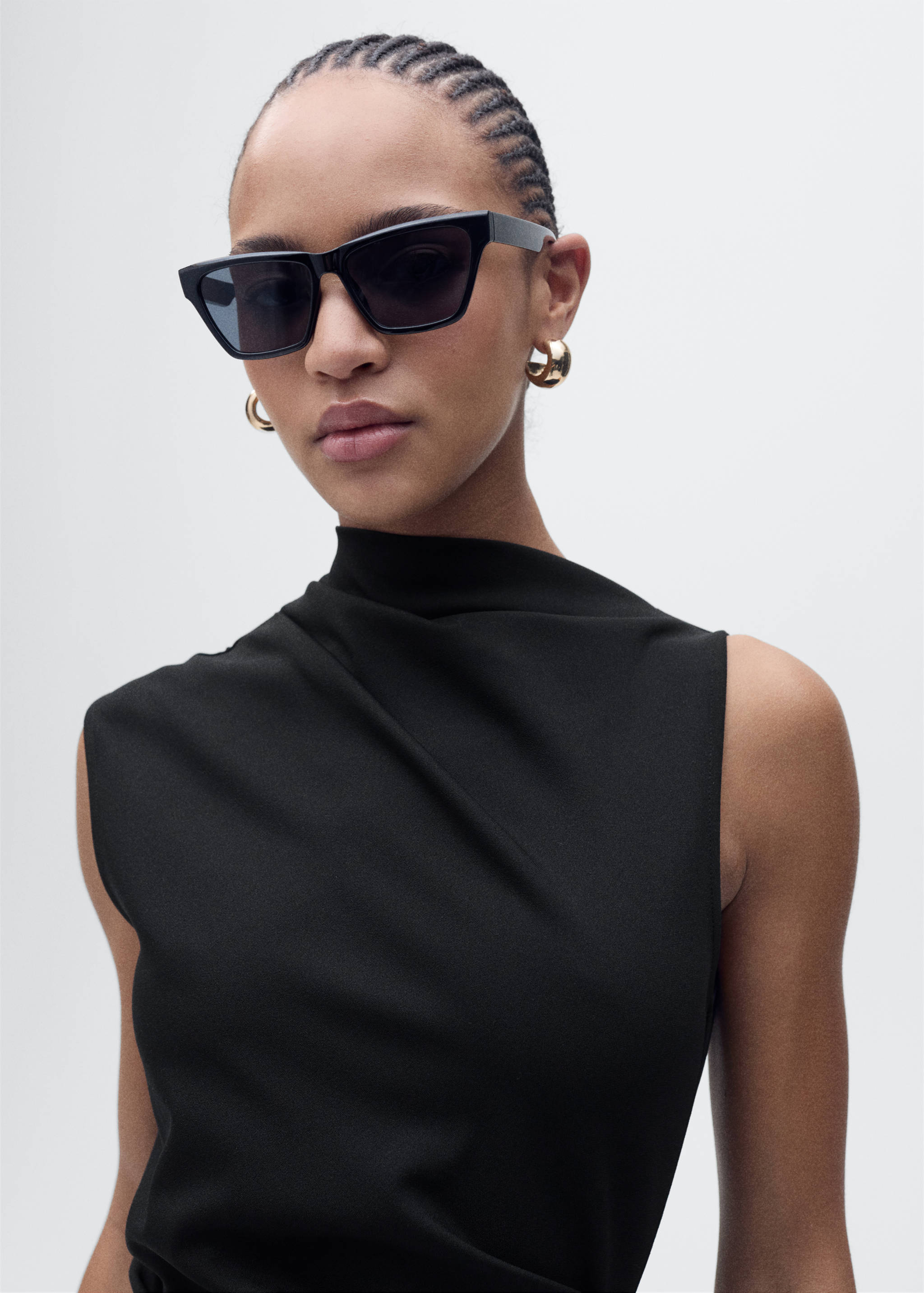 Draped midi-dress - Details of the article 1