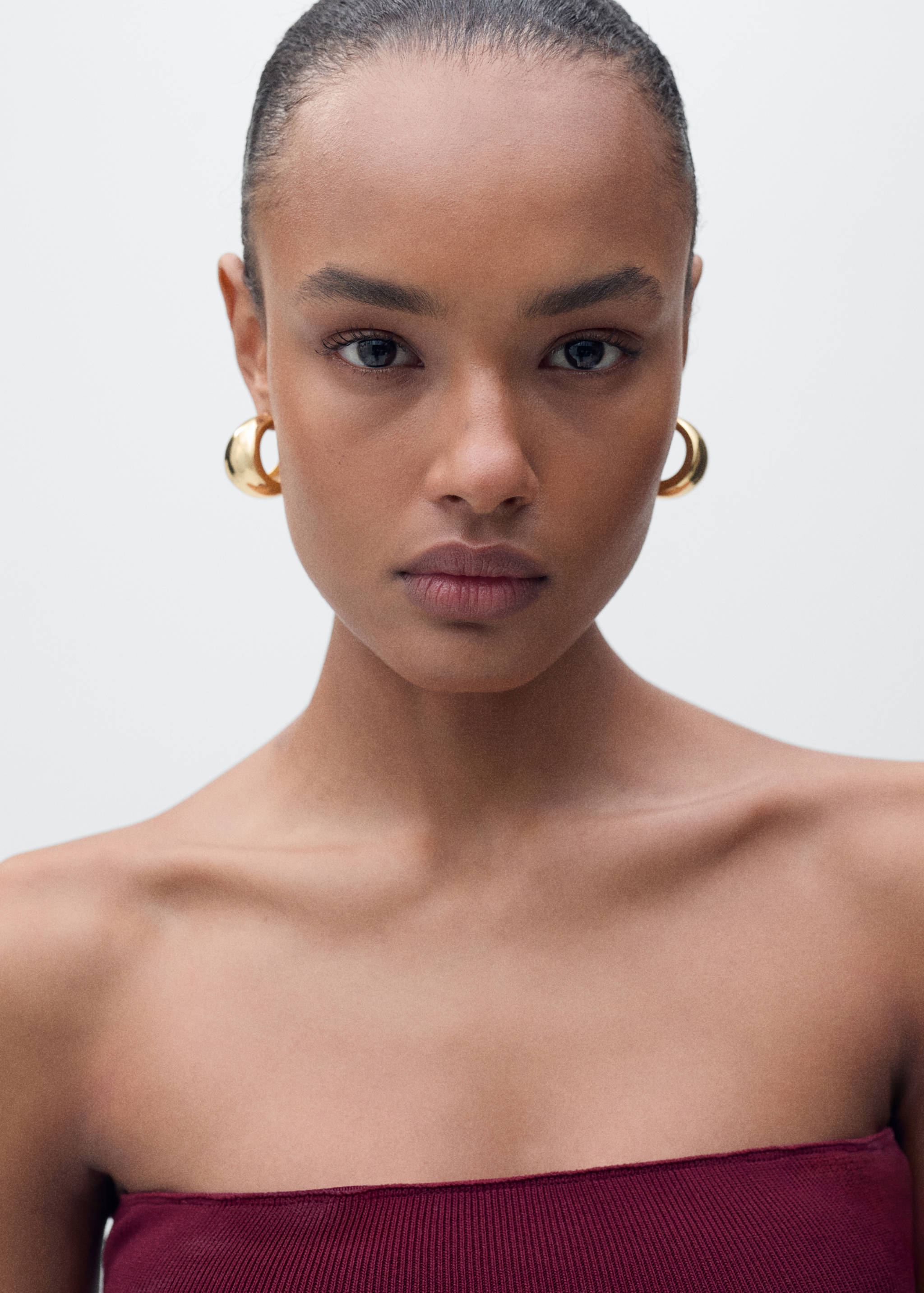 Bandeau top with knot detail - Details of the article 1