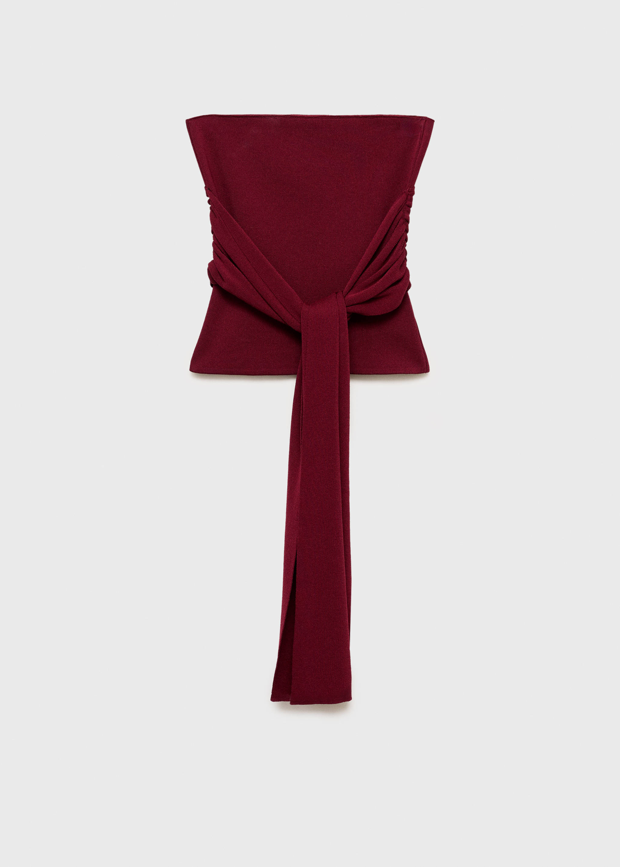 Top bandeau avec détail nœud - Article sans modèle