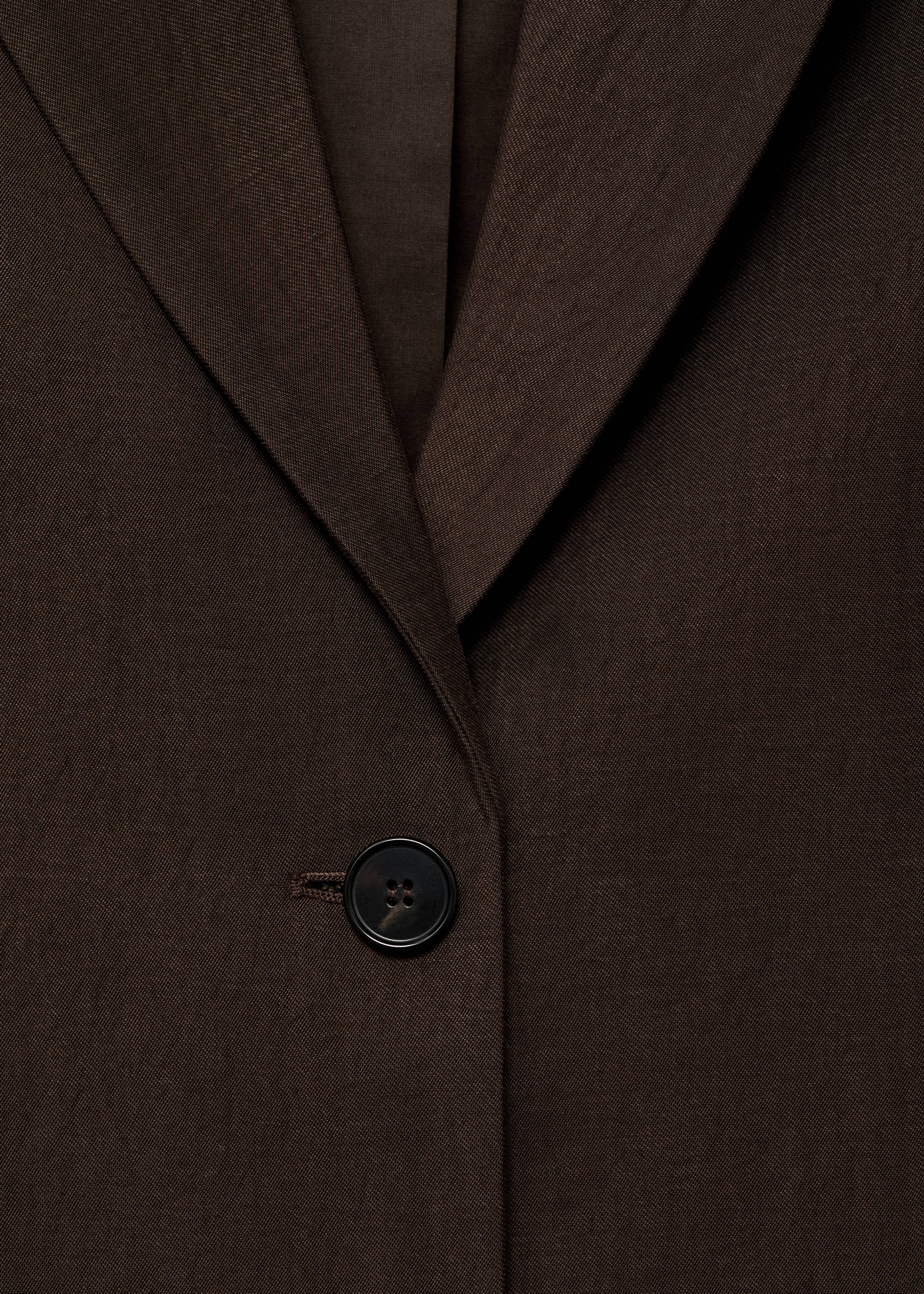 Straight-fit lyocell suit blazer - Details of the article 8