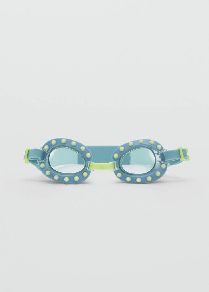 MANGO KIDS - Lunettes de natation vert d´eau - Taille unique - Garçon