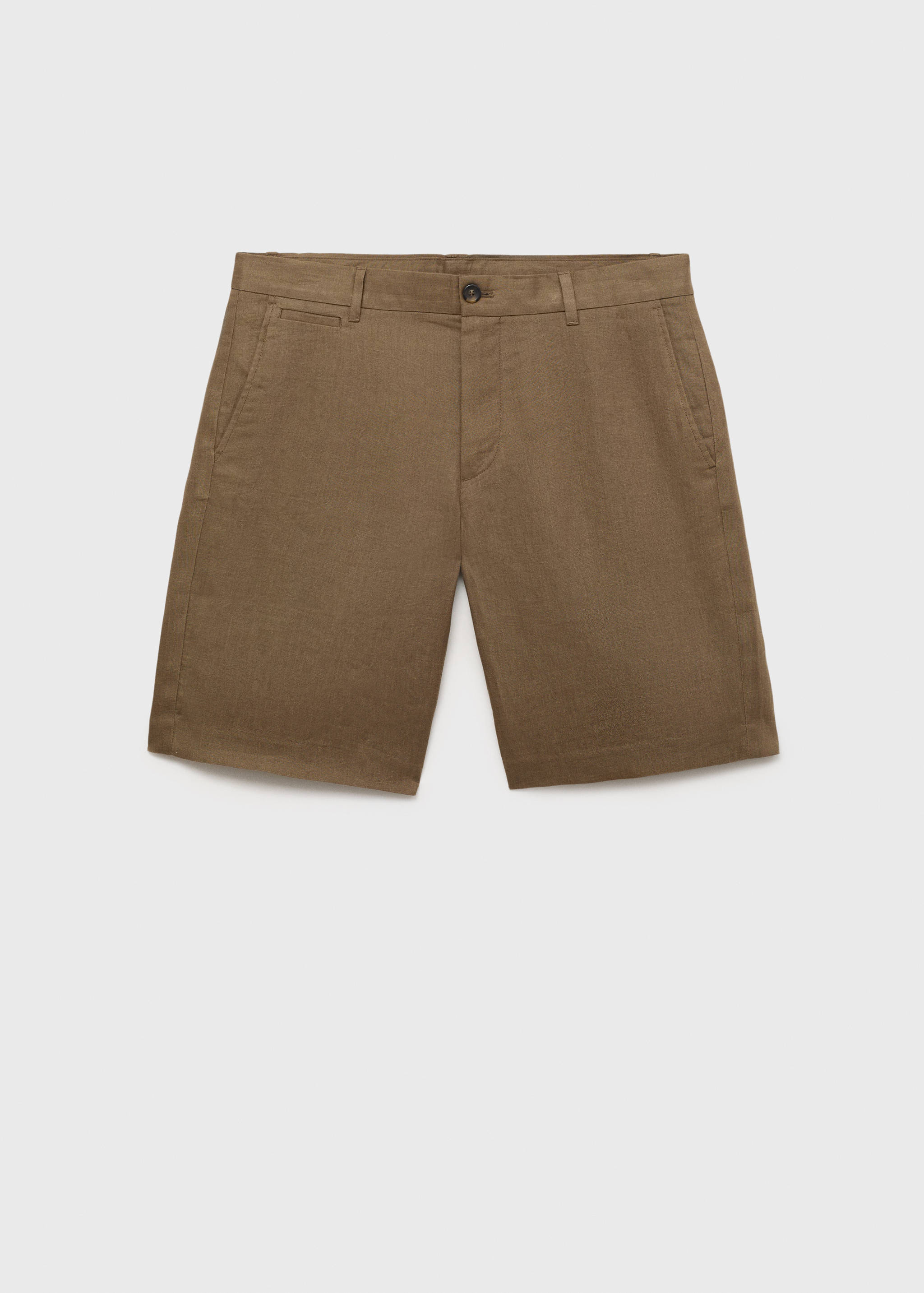 Bermudas slim fit 100% lino - Artículo sin modelo