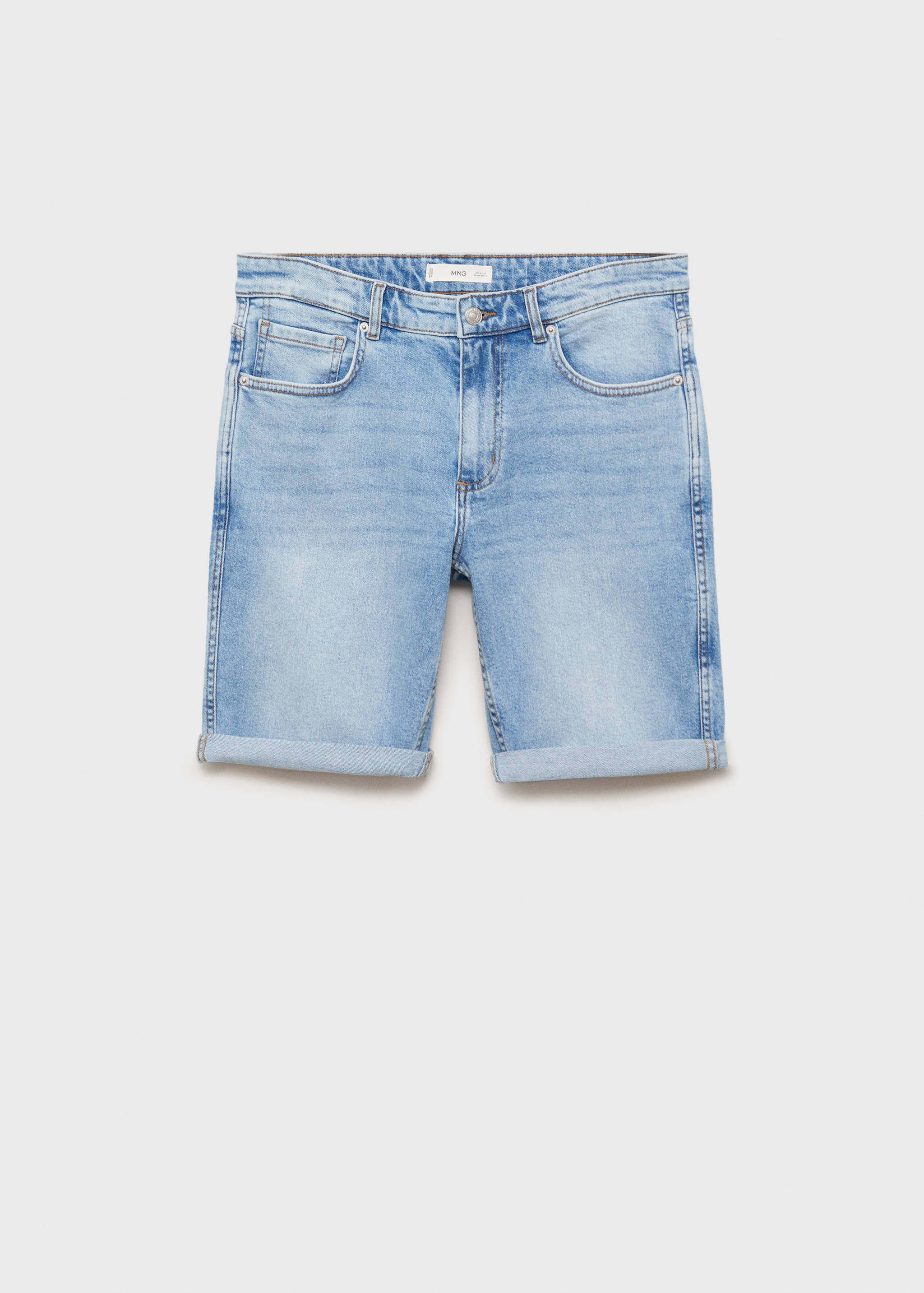 Bermudas vaqueras slim fit - Artículo sin modelo