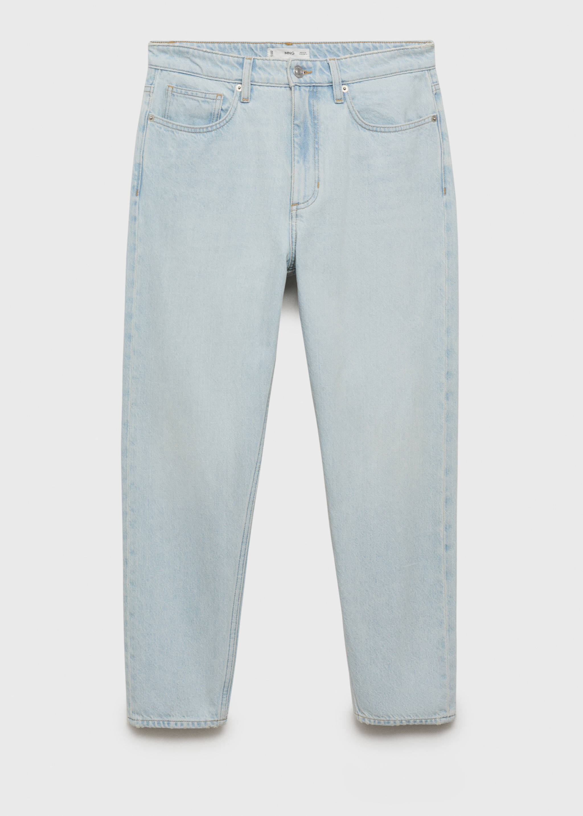 Cropped carrot-fit jeans - Article without model