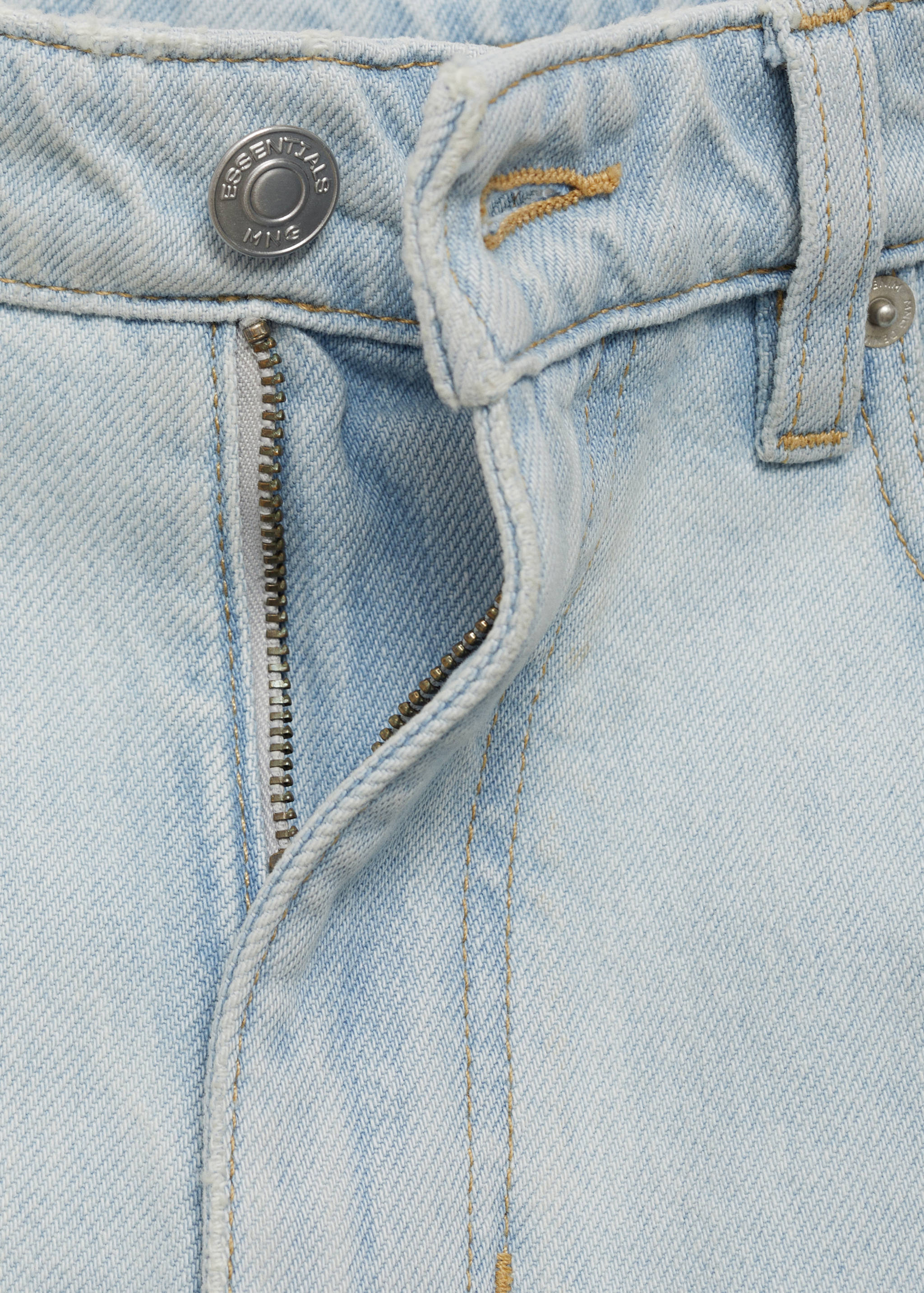 Cropped carrot-fit jeans - Details of the article 8