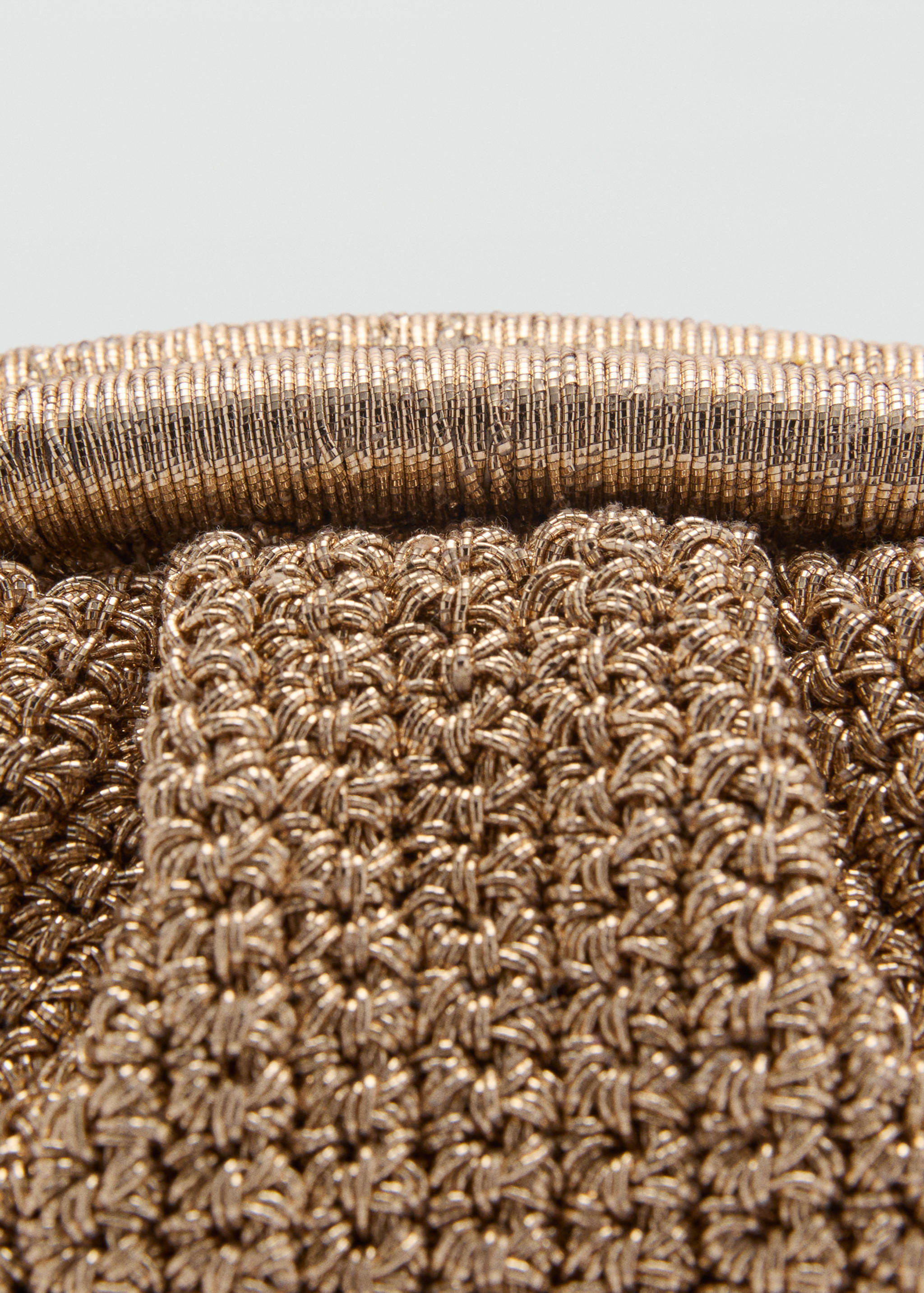 Glossy finish clutch bag - Details of the article 2