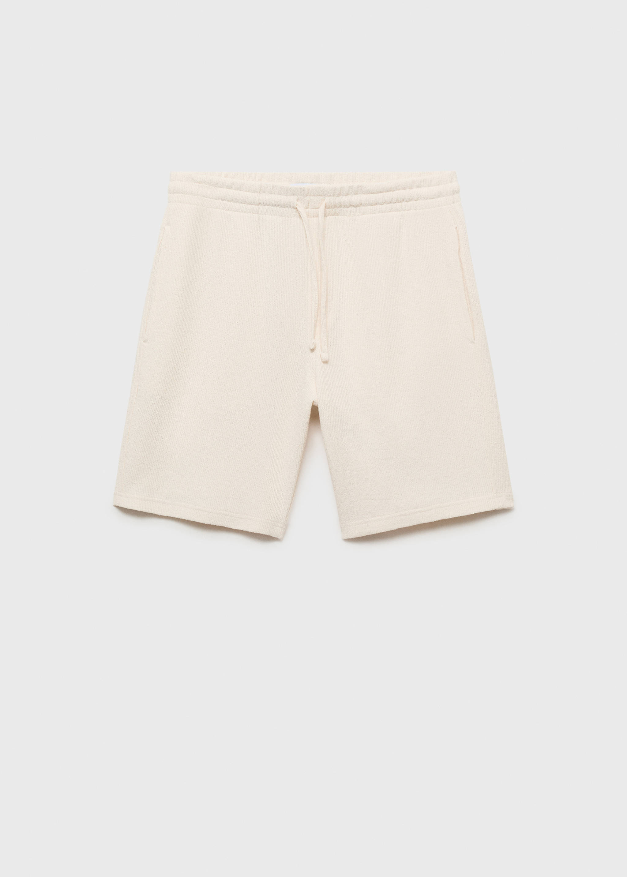 Bermudas algodón textura cordón - Artículo sin modelo