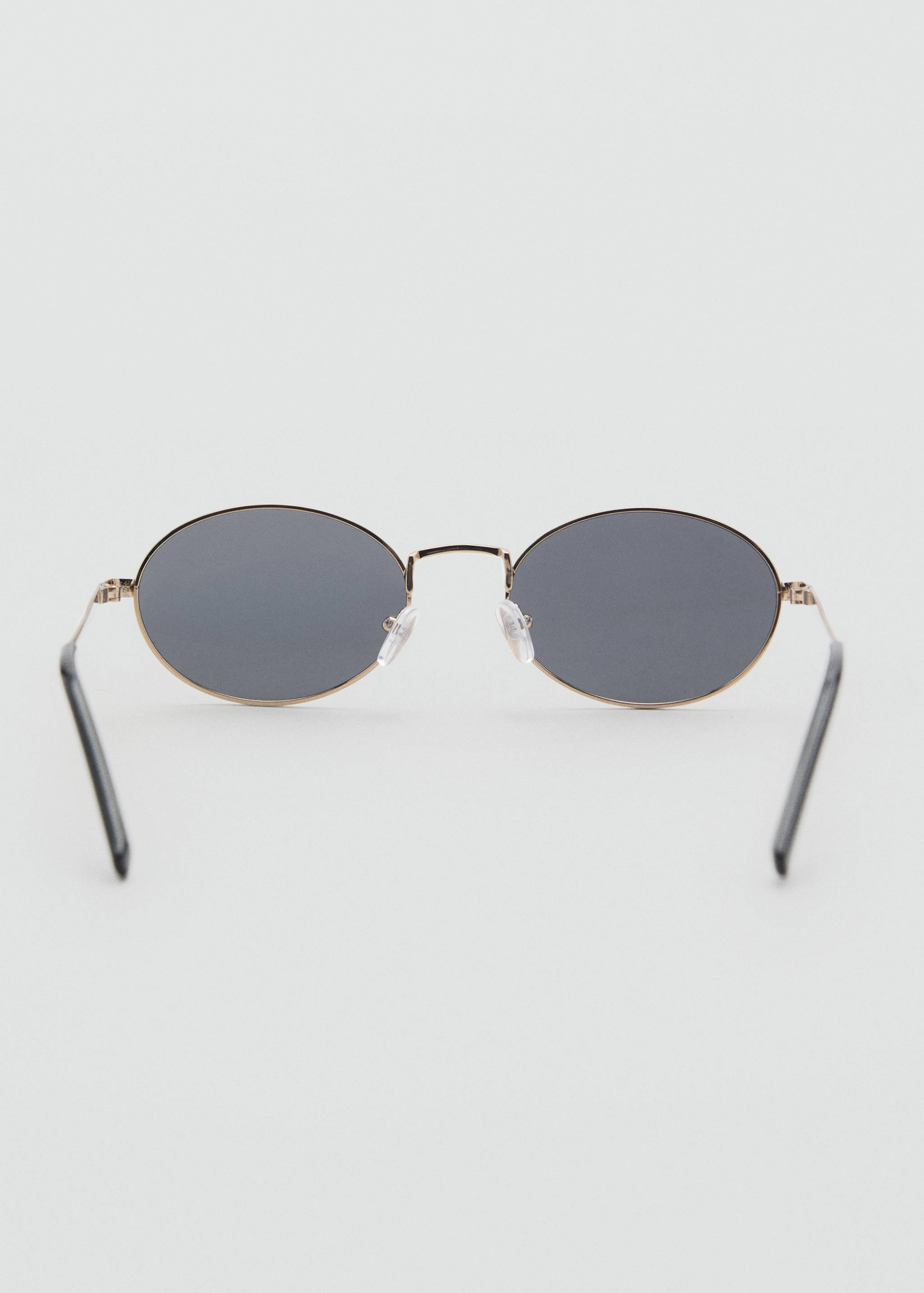 Óculos de sol com armação redonda e metálica - Pormenor do artigo 1