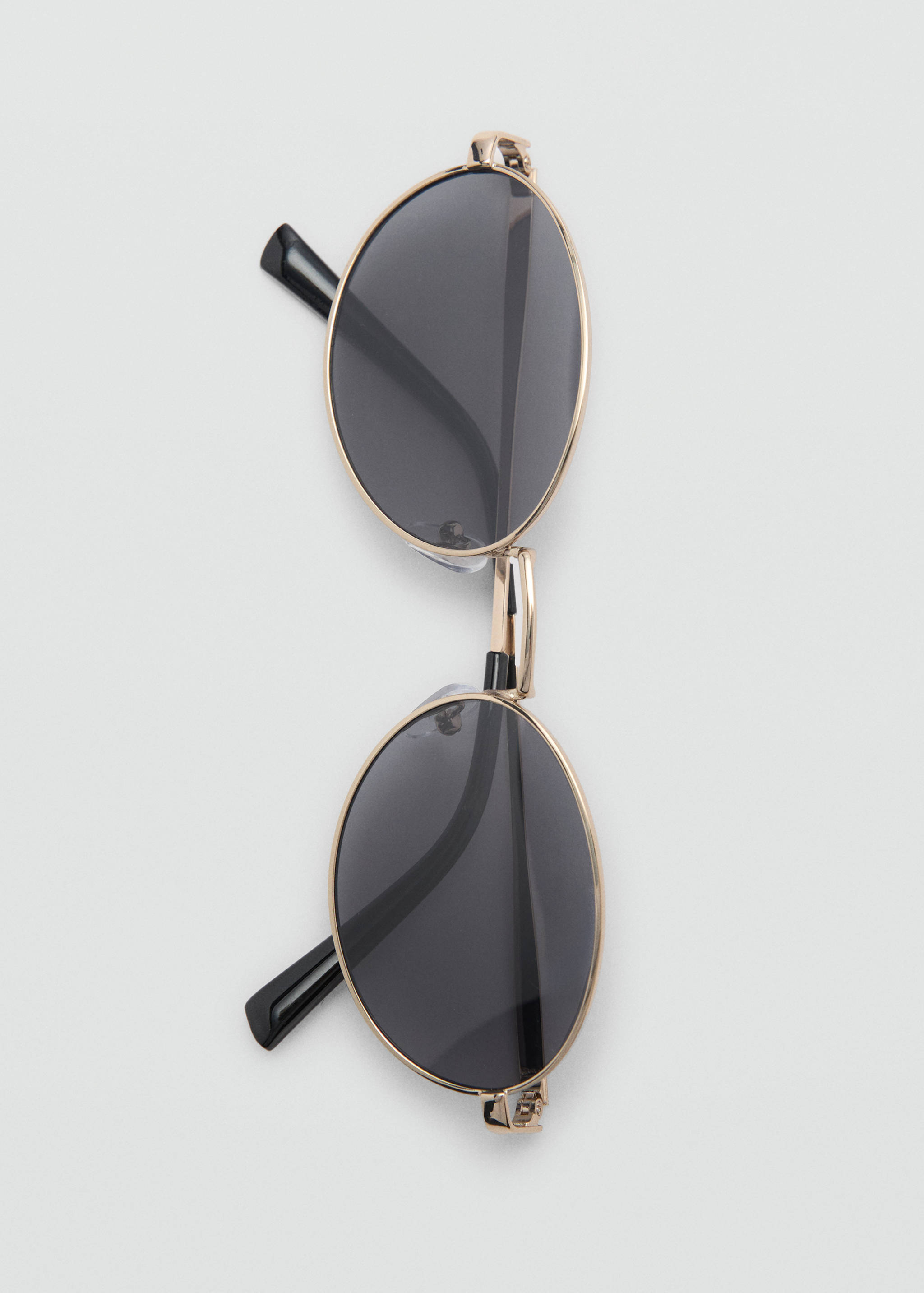 Óculos de sol com armação redonda e metálica - Pormenor do artigo 2