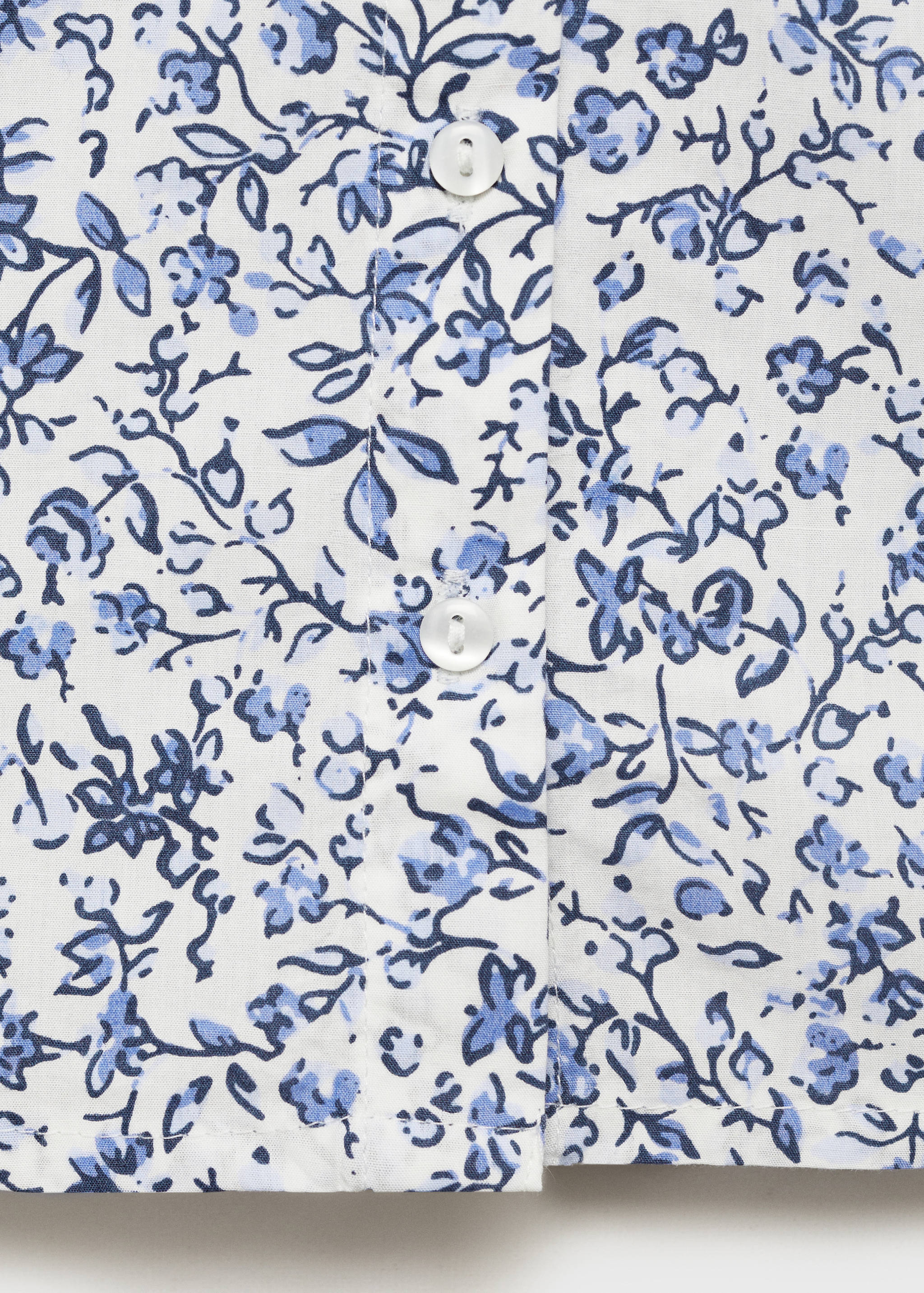 Blouse col Claudine imprimée - Détail de l'article 0