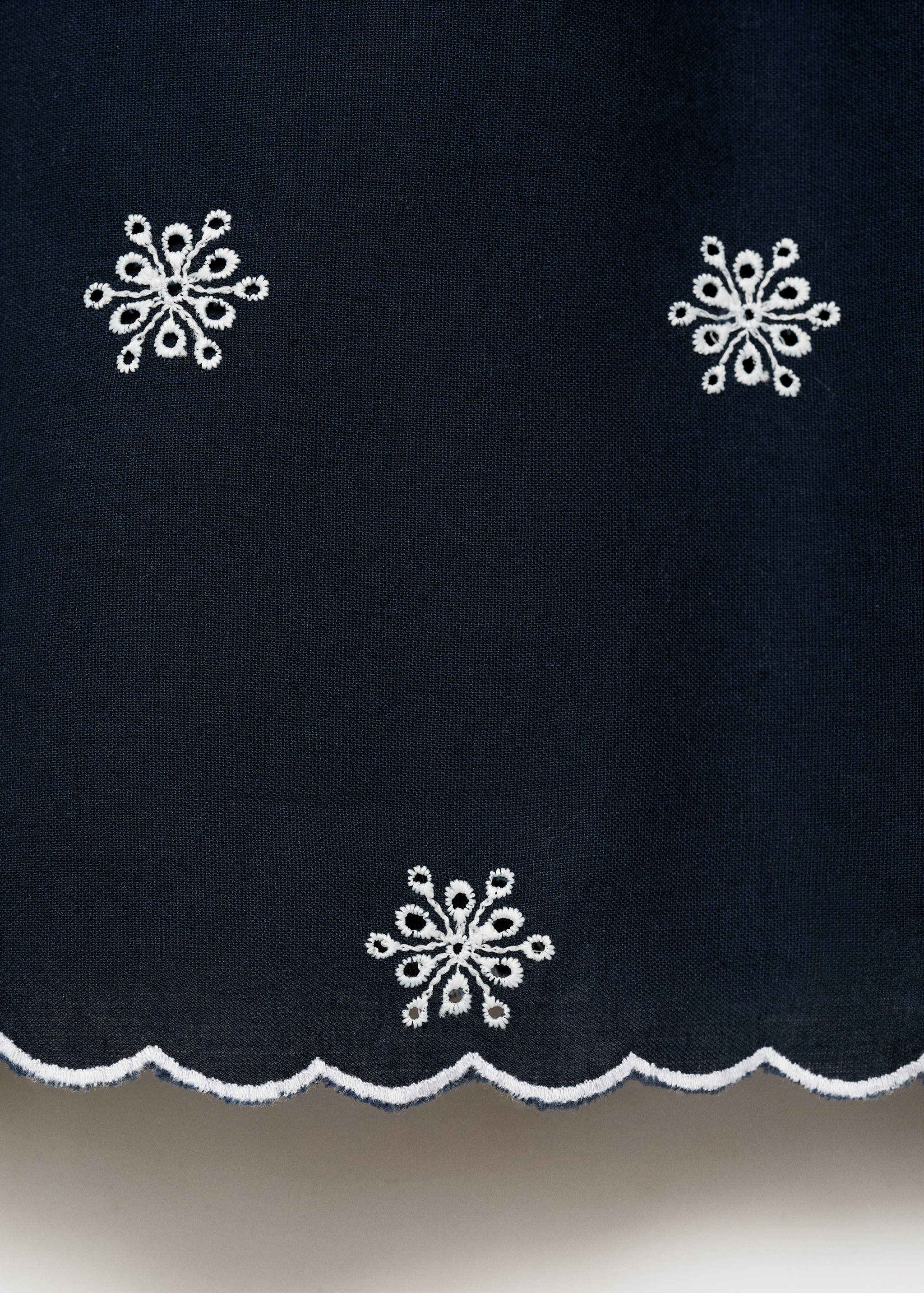 Embroidered detail dress - Details of the article 0