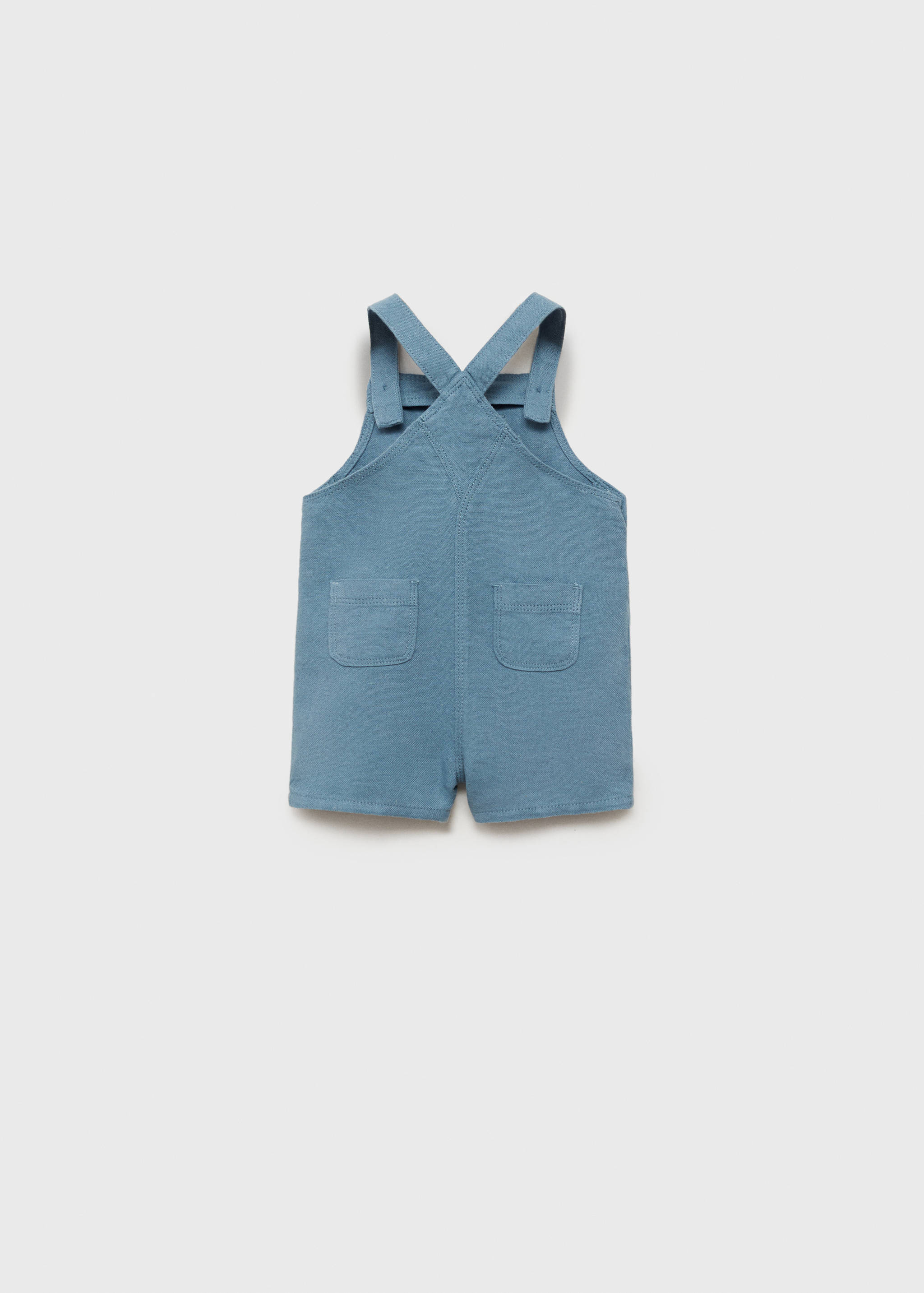 Cotton linen overalls - Reverse of the article