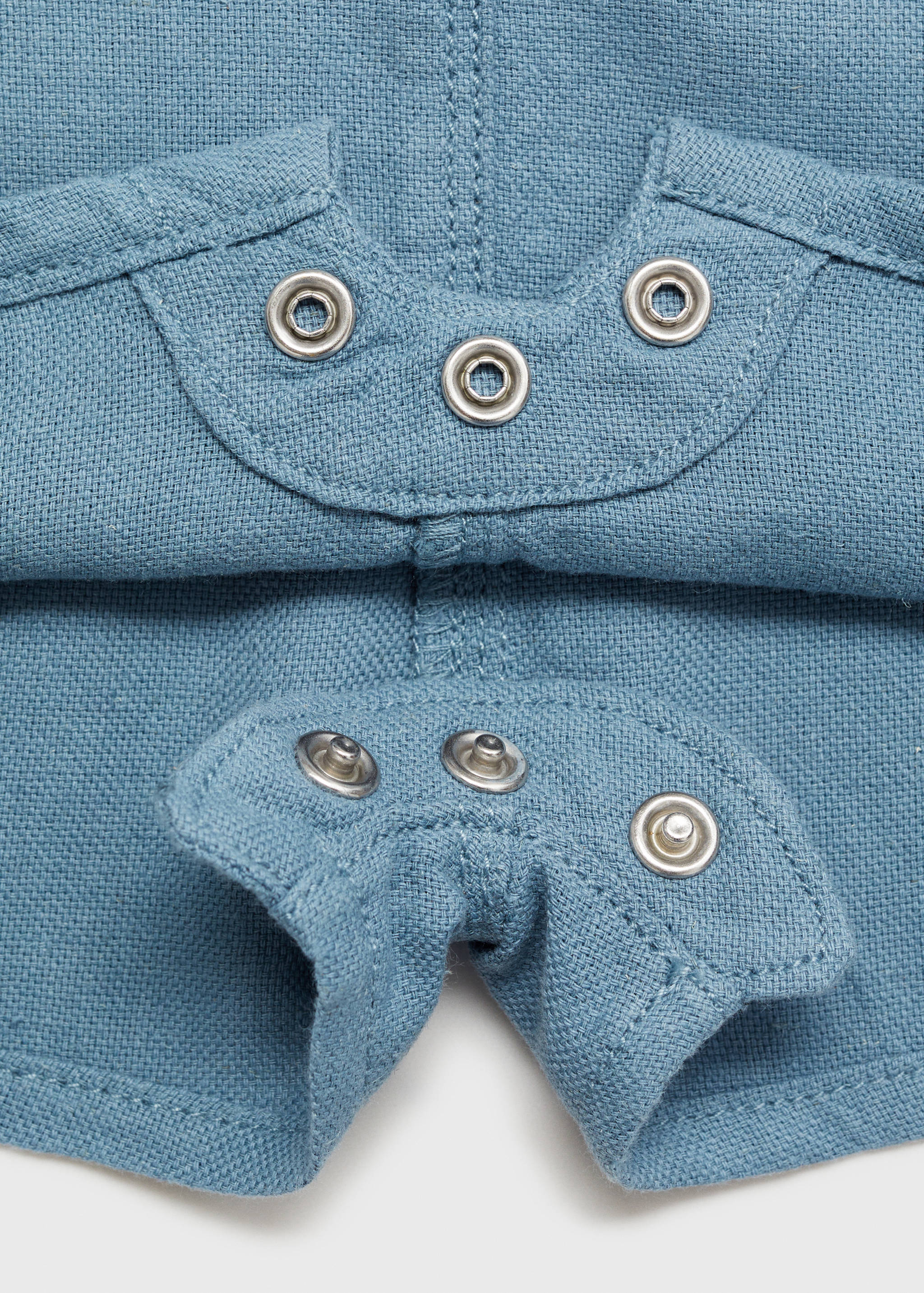 Cotton linen overalls - Details of the article 0