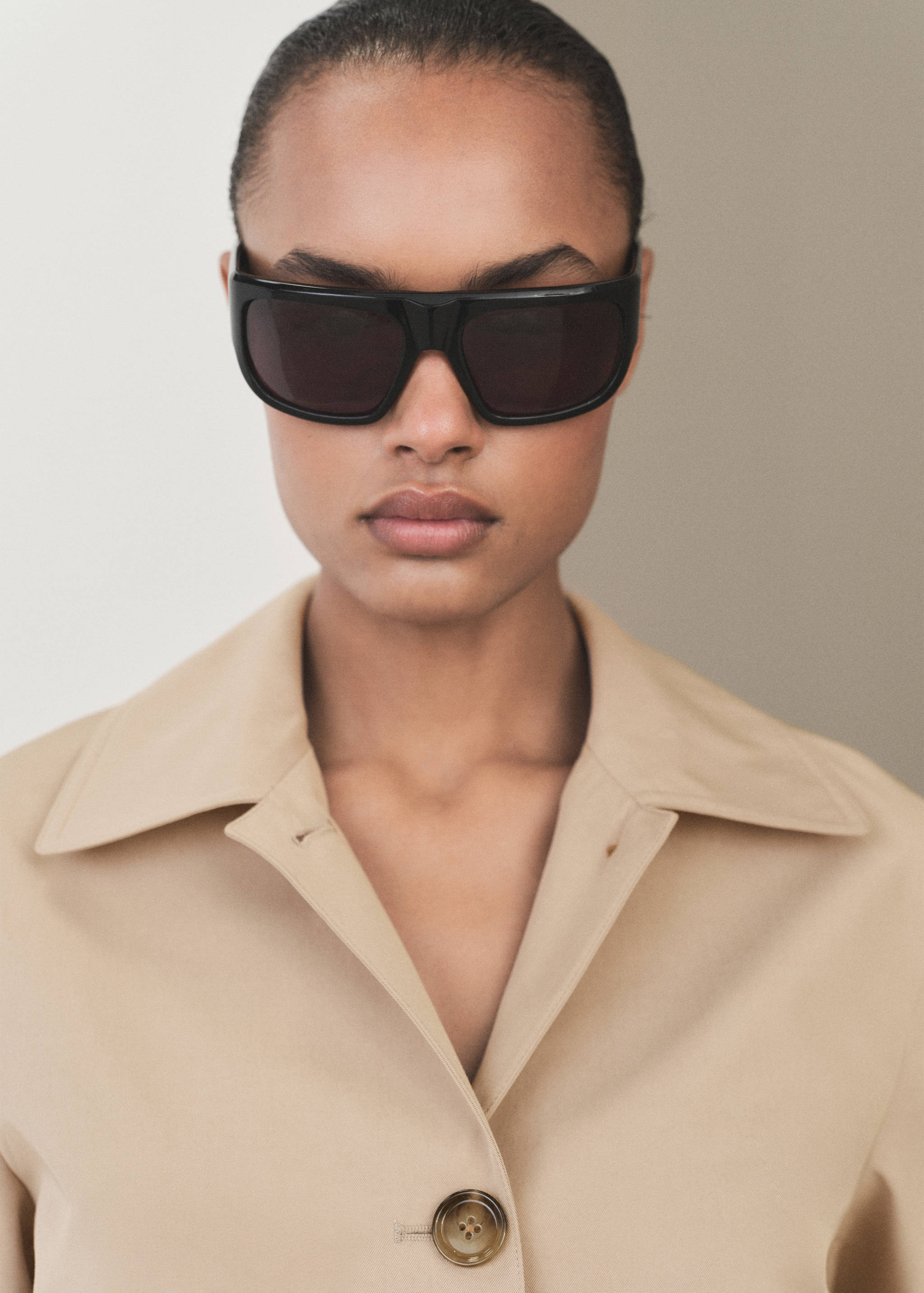 Cotton jacket with pockets - Details of the article 1