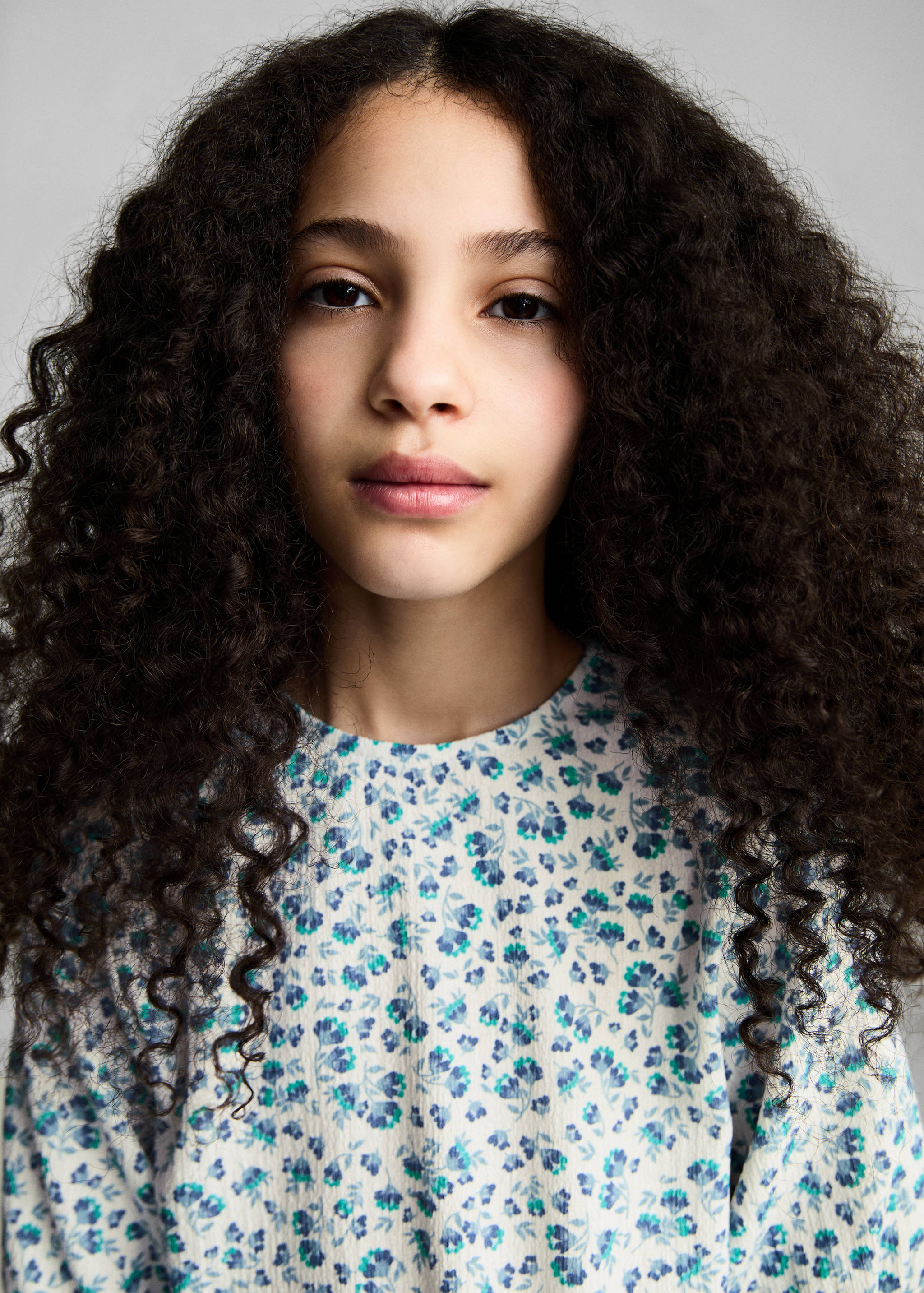 Floral ruffle dress - Details of the article 1