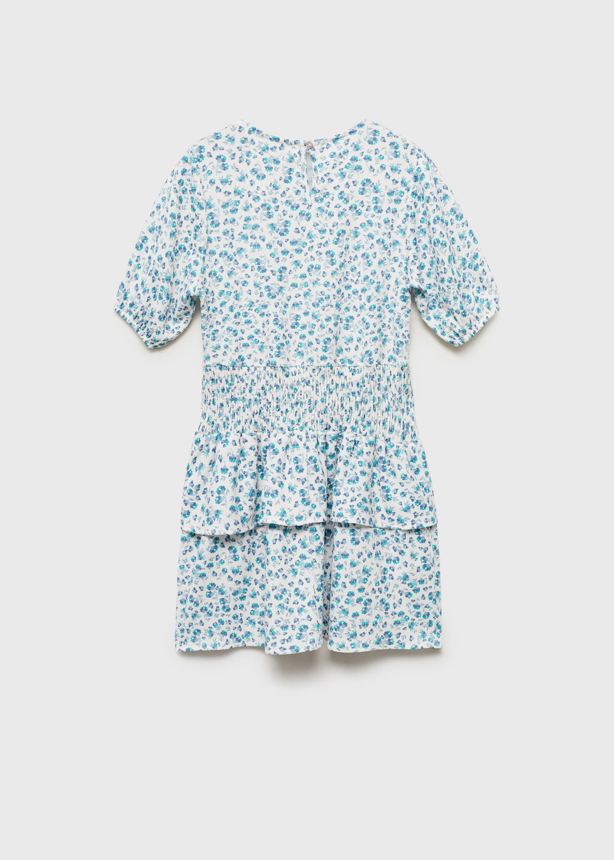 Floral ruffle dress - Reverse of the article