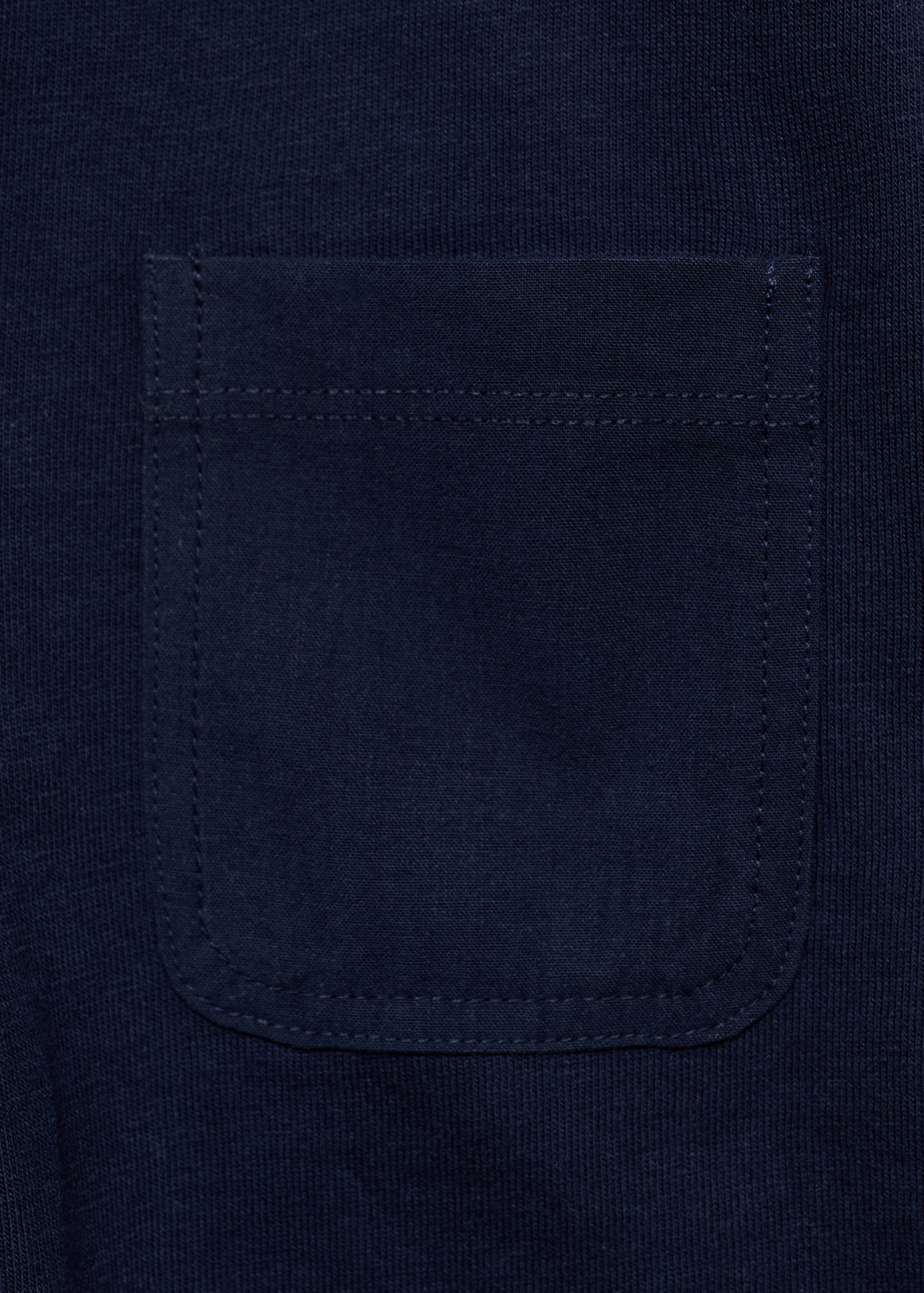 Cotton knit dungarees - Details of the article 0