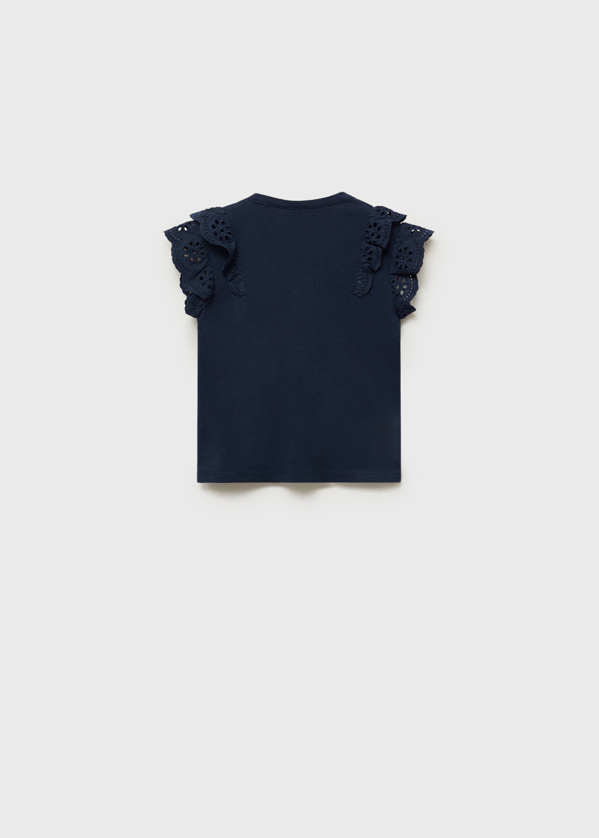 Camiseta algodón volantes - Reverso del artículo