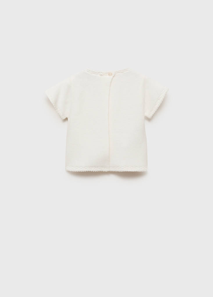 Short sleeve sweater — Off White