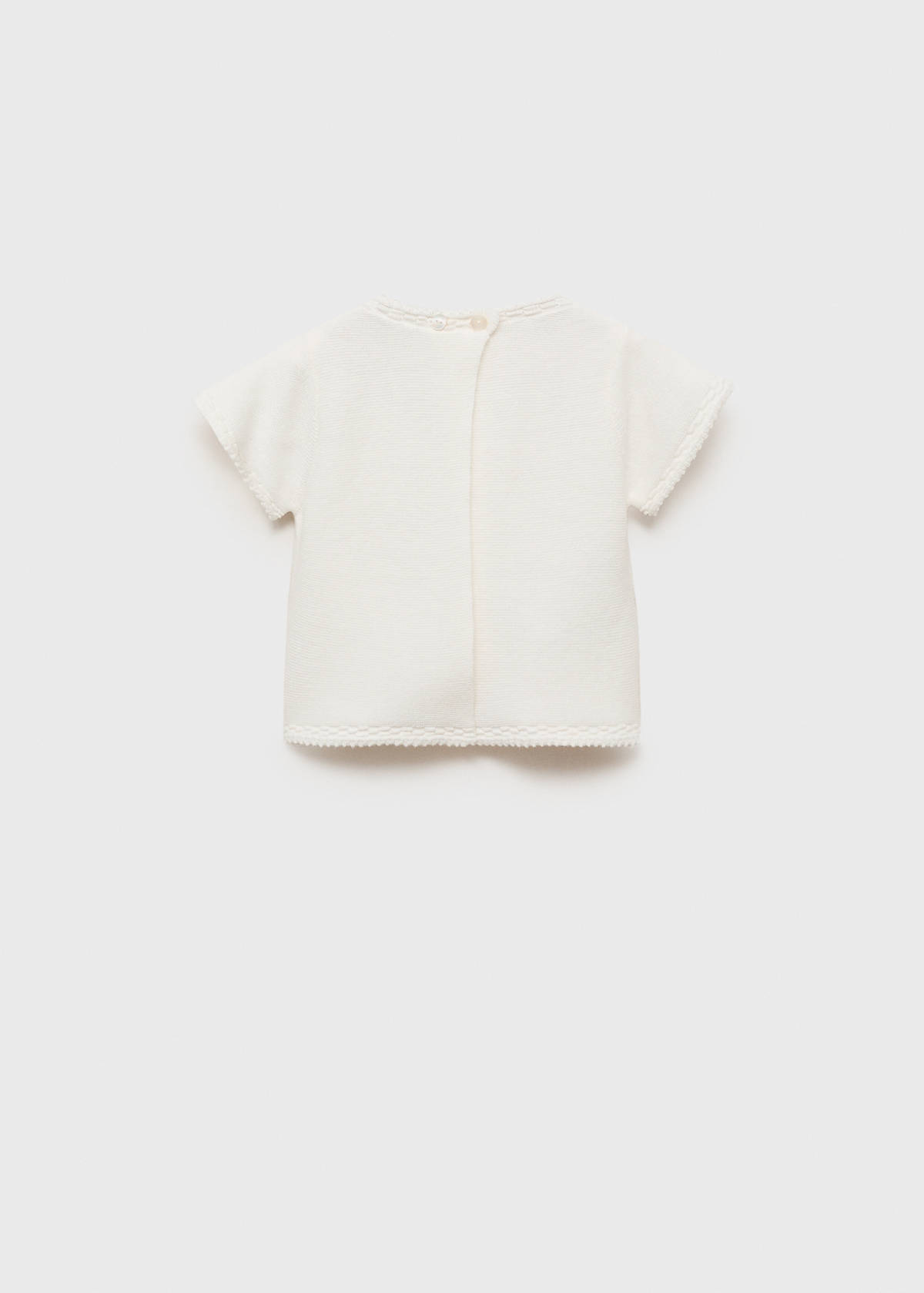 Short sleeve sweater — Off White