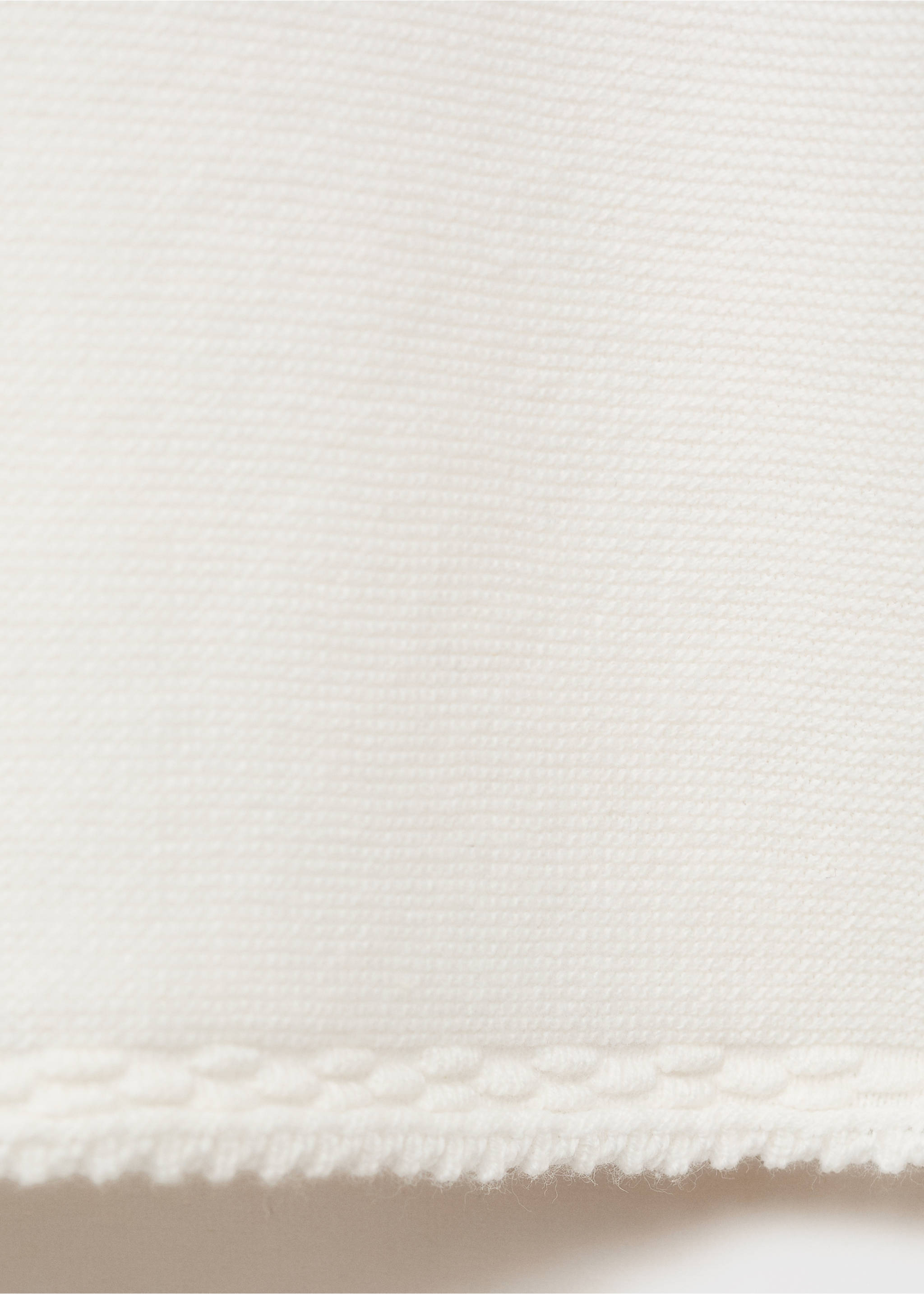 Jersey manga corta - Detalle del artículo 8, Blanco roto. Ref: 87055959-00.