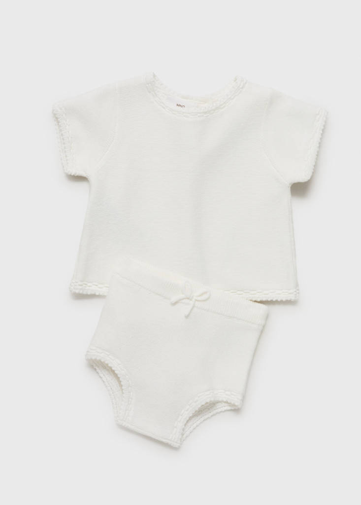 Short sleeve sweater — Off White