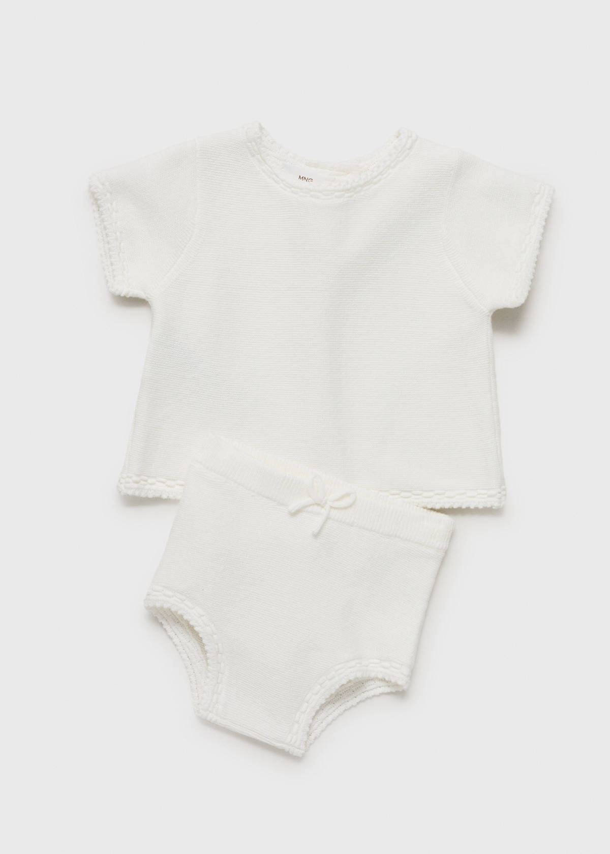 Short sleeve sweater — Off White