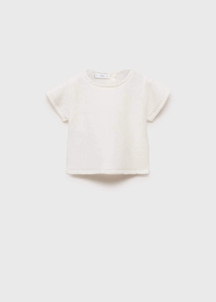 Short sleeve sweater — Off White