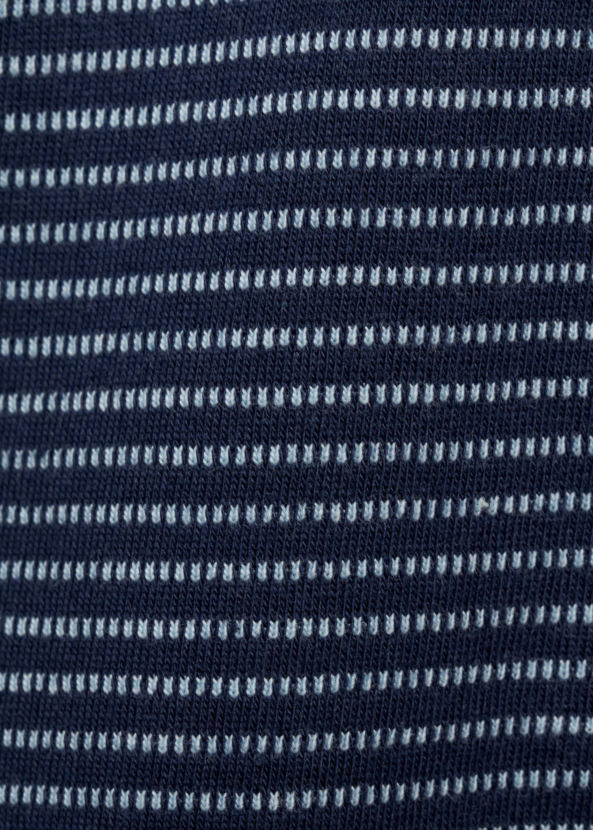 Striped cotton polo shirt - Details of the article 0