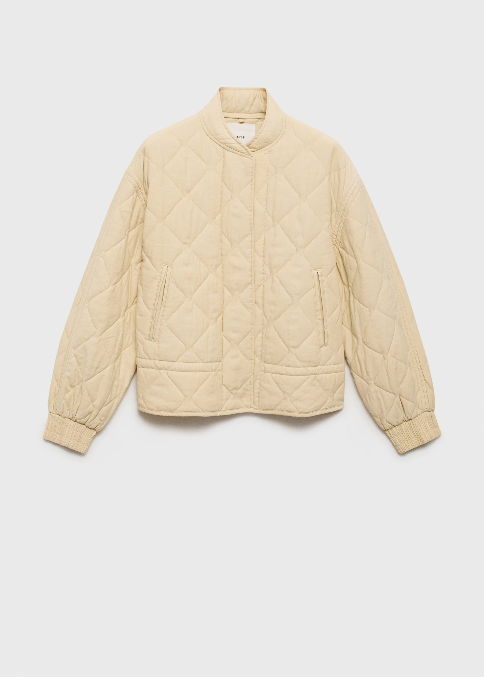 Quilted bomber jacket - Article without model