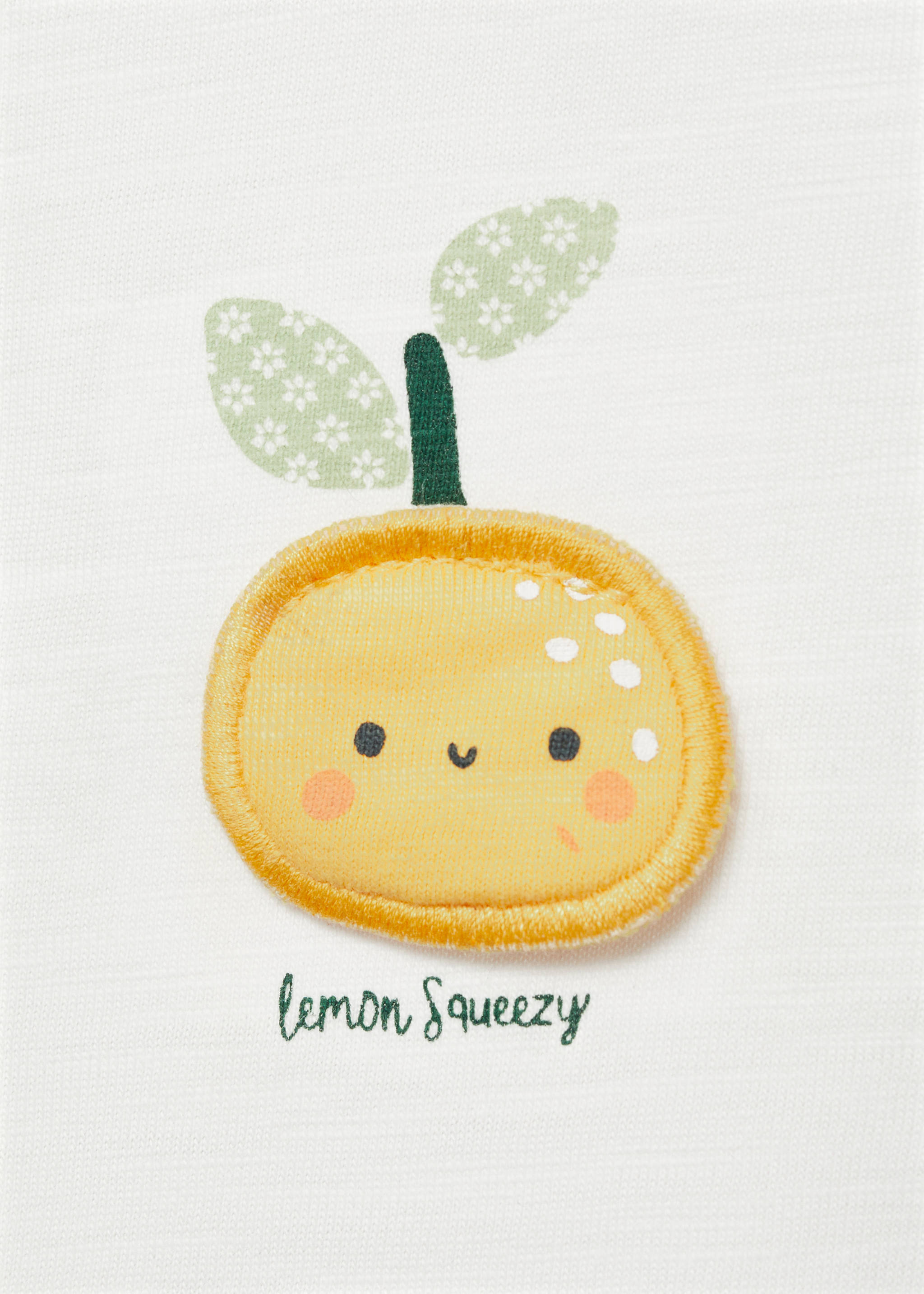 Embossed cotton t-shirt - Details of the article 0