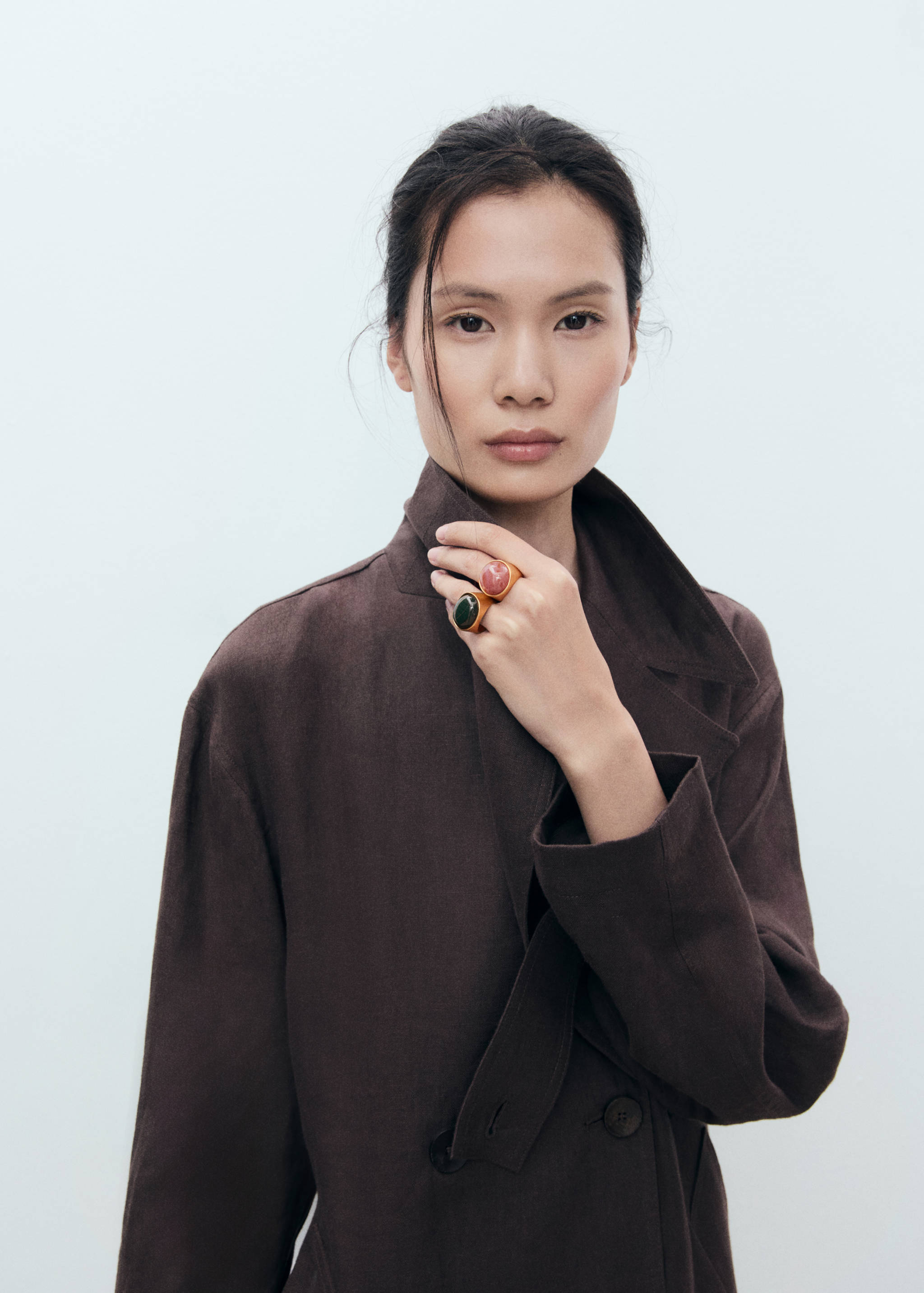 Set of 2 combined resin rings - General plane