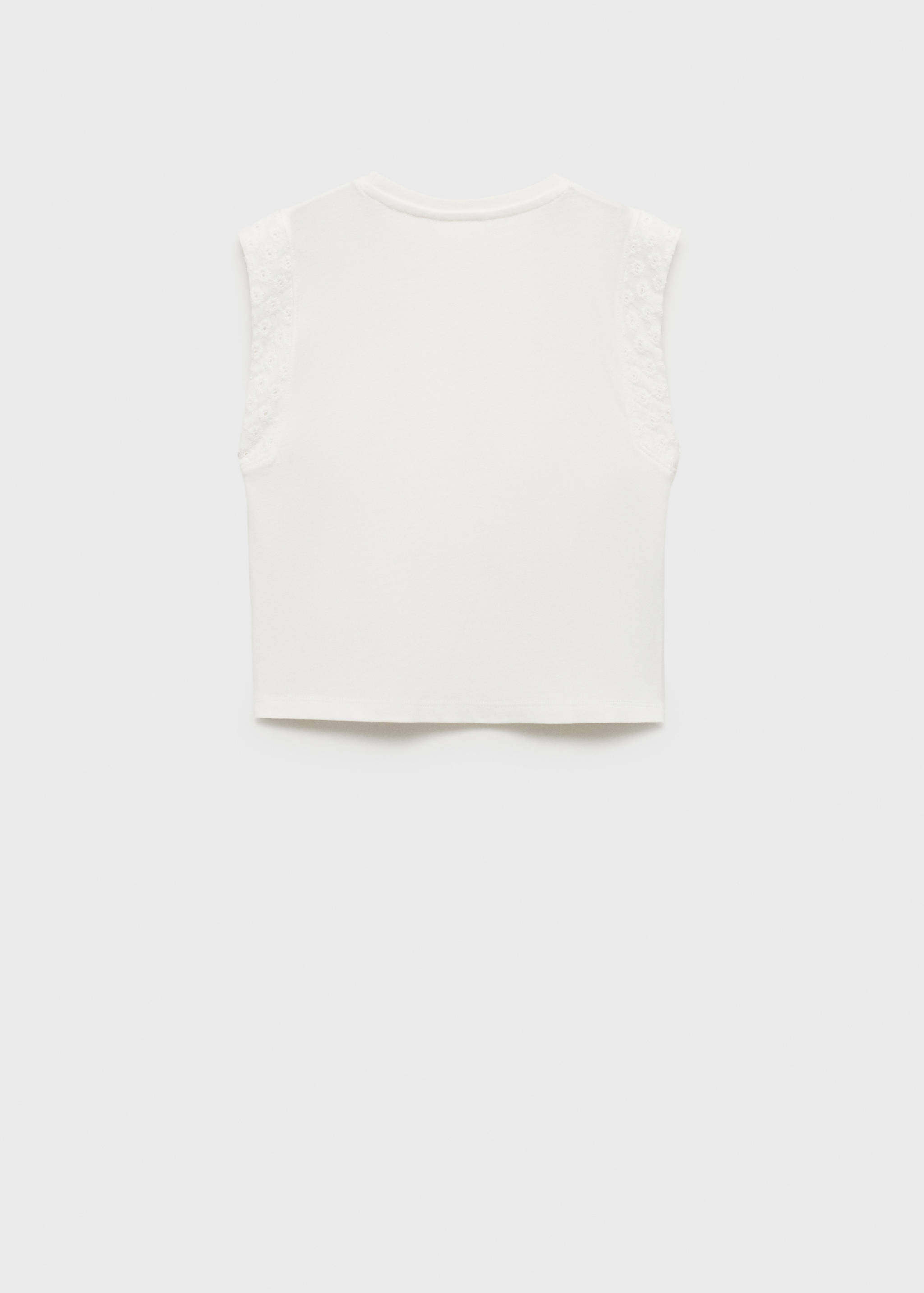 Camiseta detalle bordado - Reverso del artículo