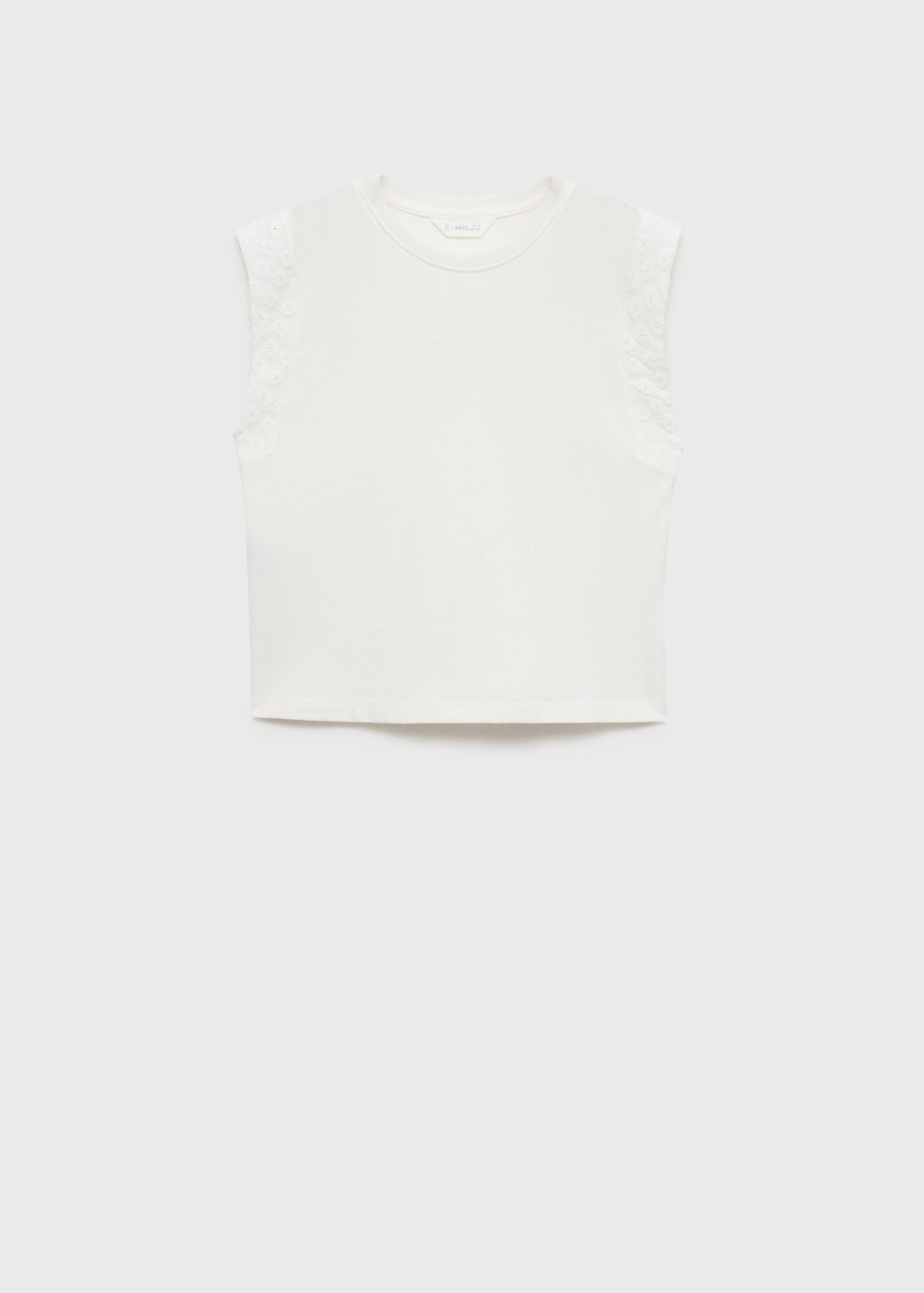 Camiseta detalle bordado - Artículo sin modelo