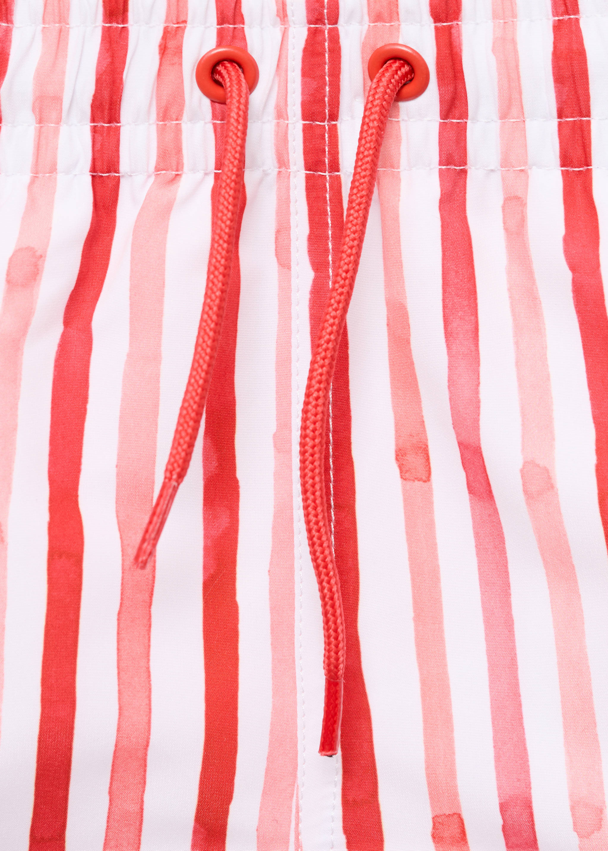 Striped drawstring swimsuit - Details of the article 8