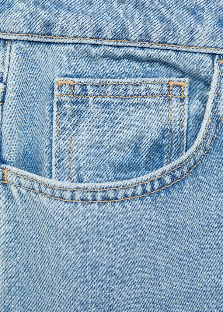 Matilda medium-rise straight-fit jeans — Light Blue