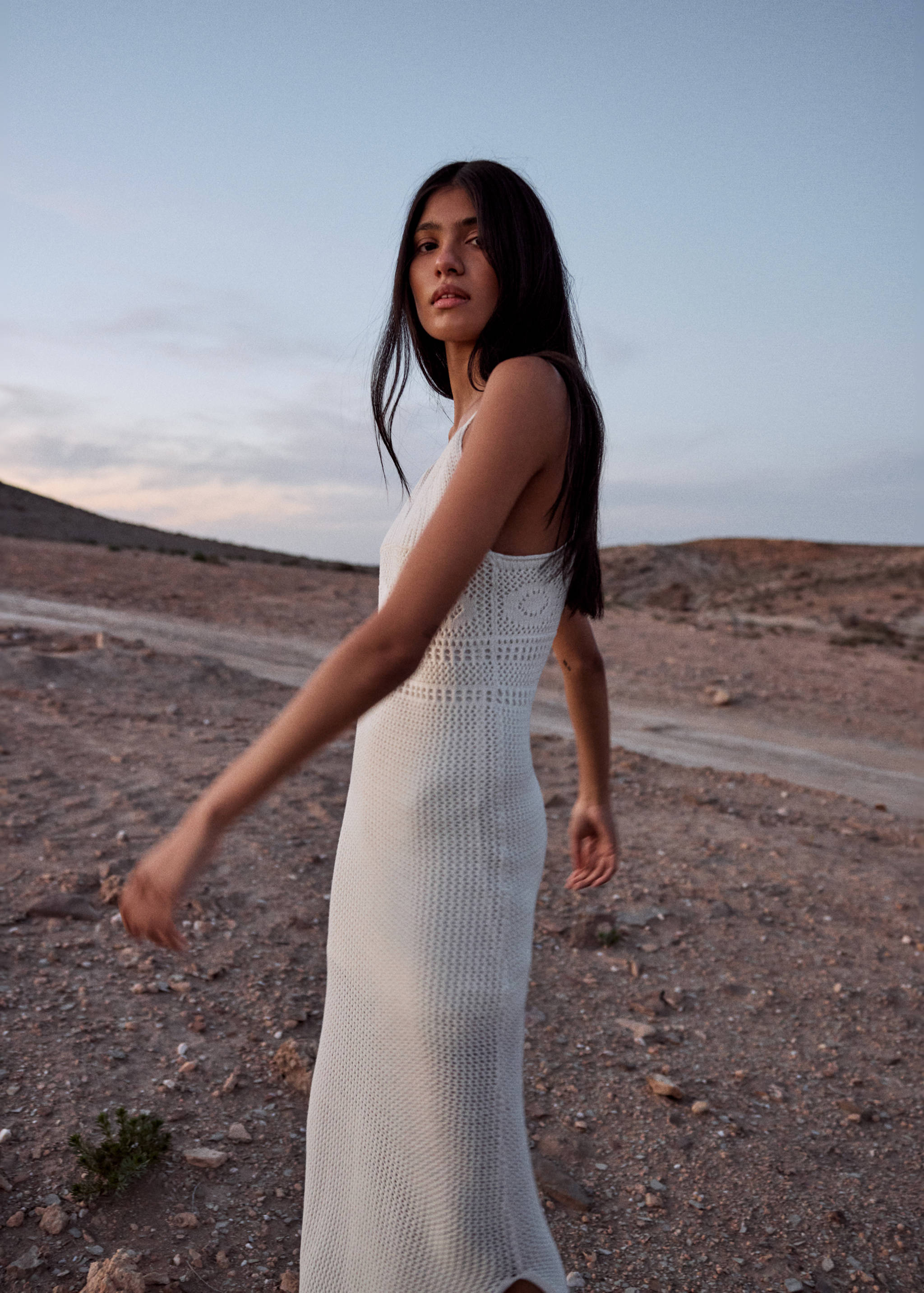 Langes Häkelkleid - Detail des Artikels 5