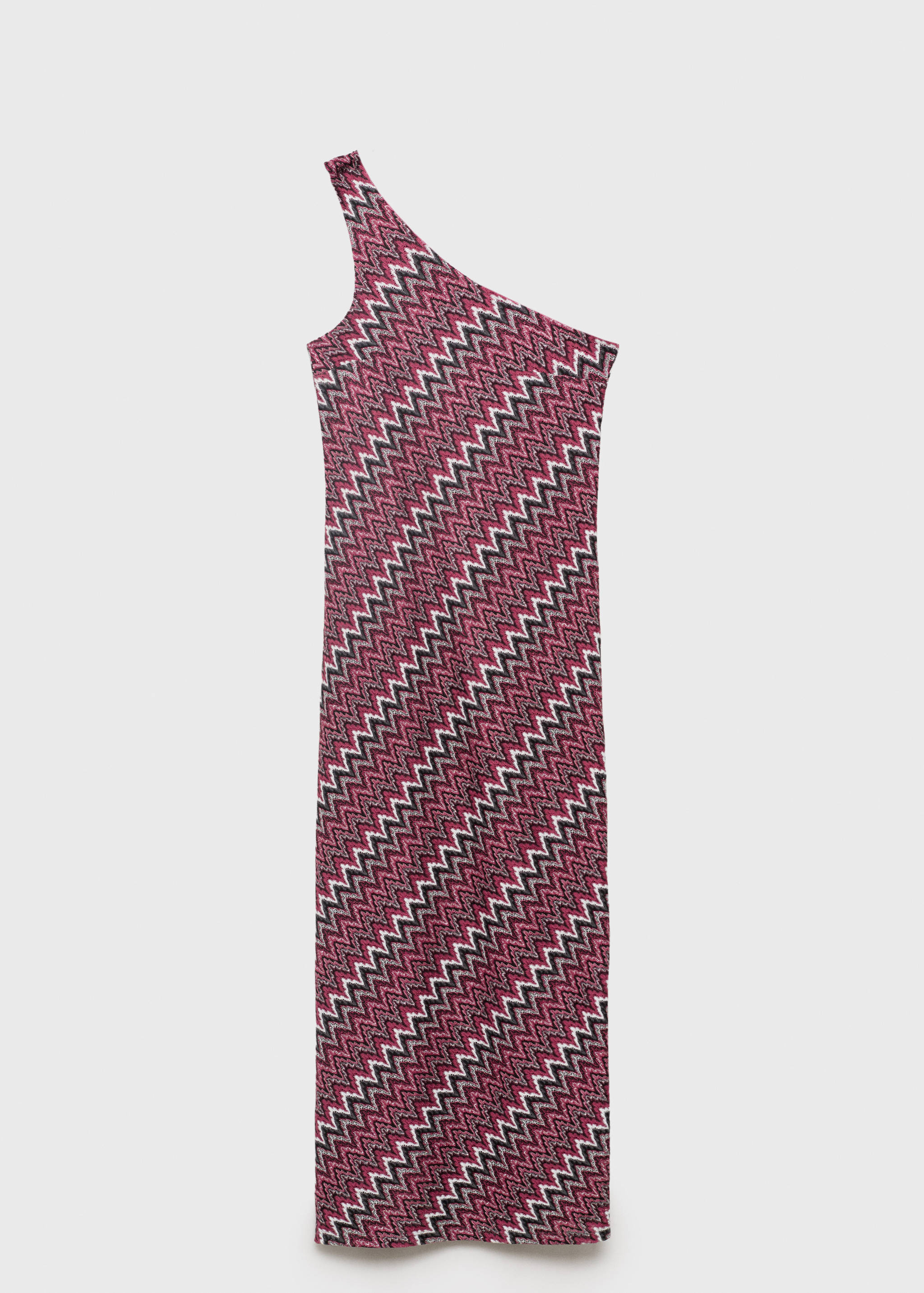 Zig-zag print dress - Article without model
