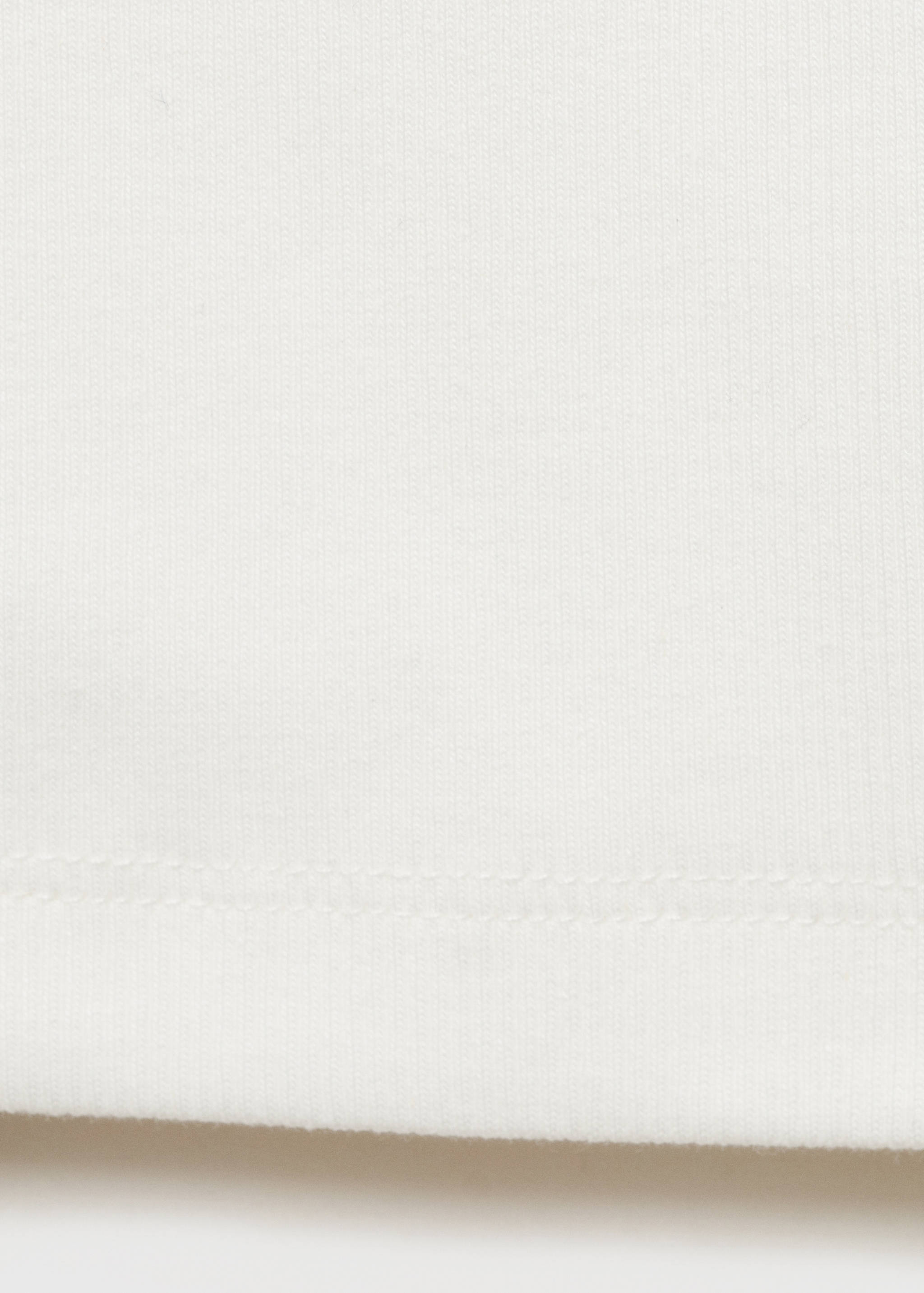 Knitted cropped top - Details of the article 0