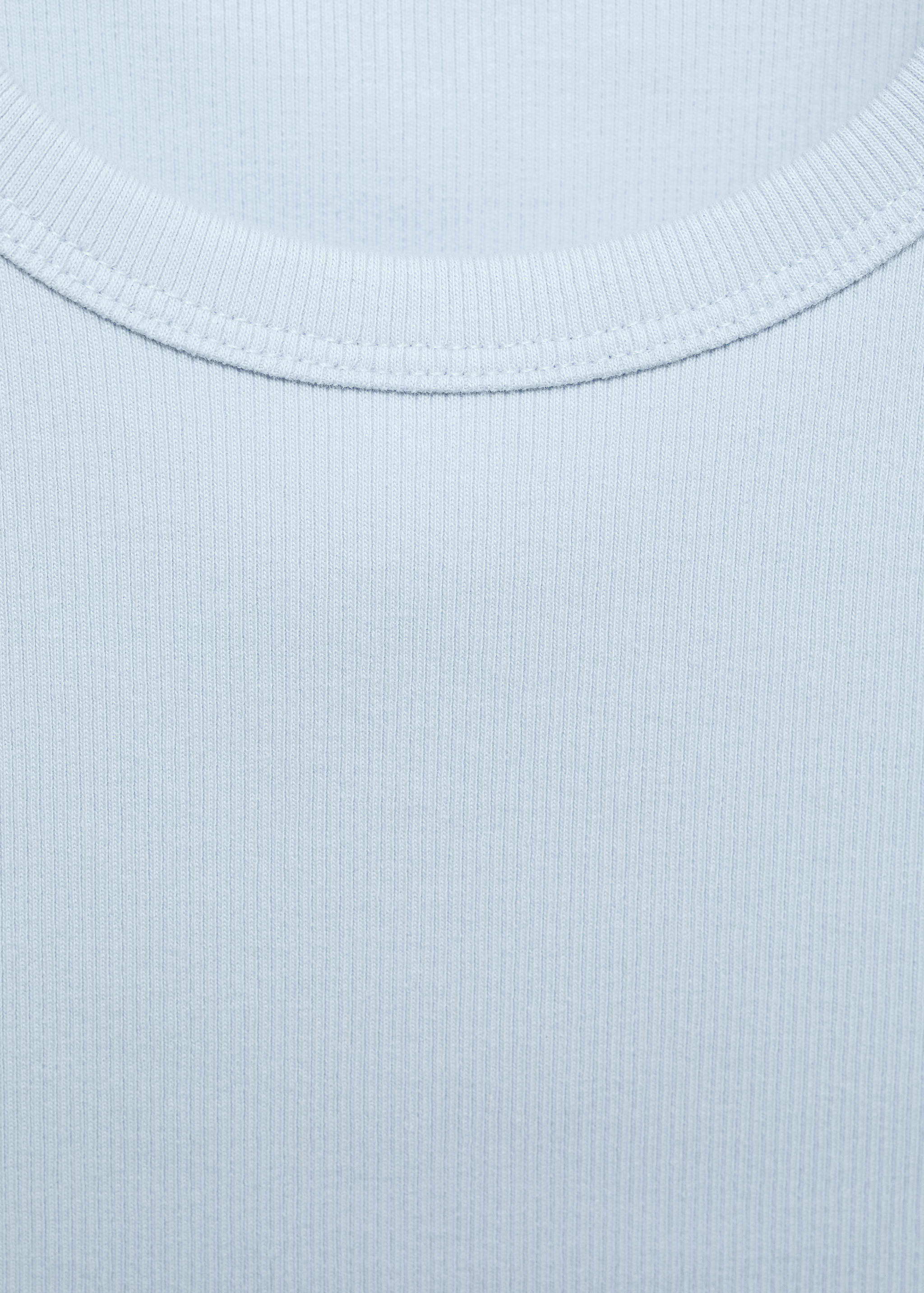 Knitted cropped top - Details of the article 8