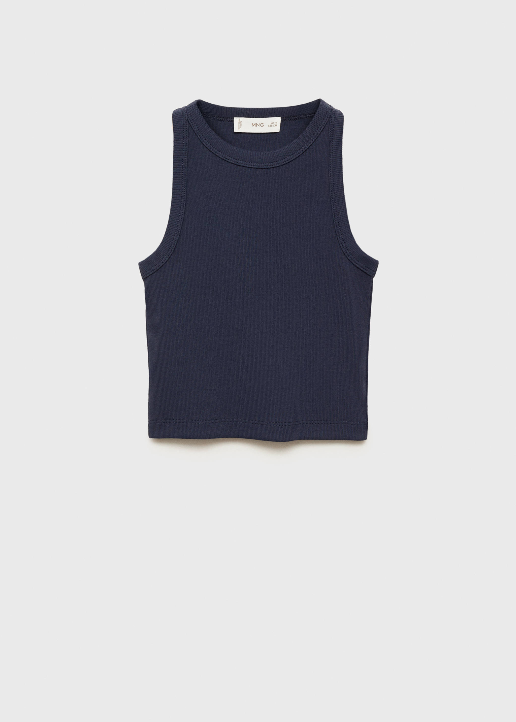 Knitted cropped top - Article without model