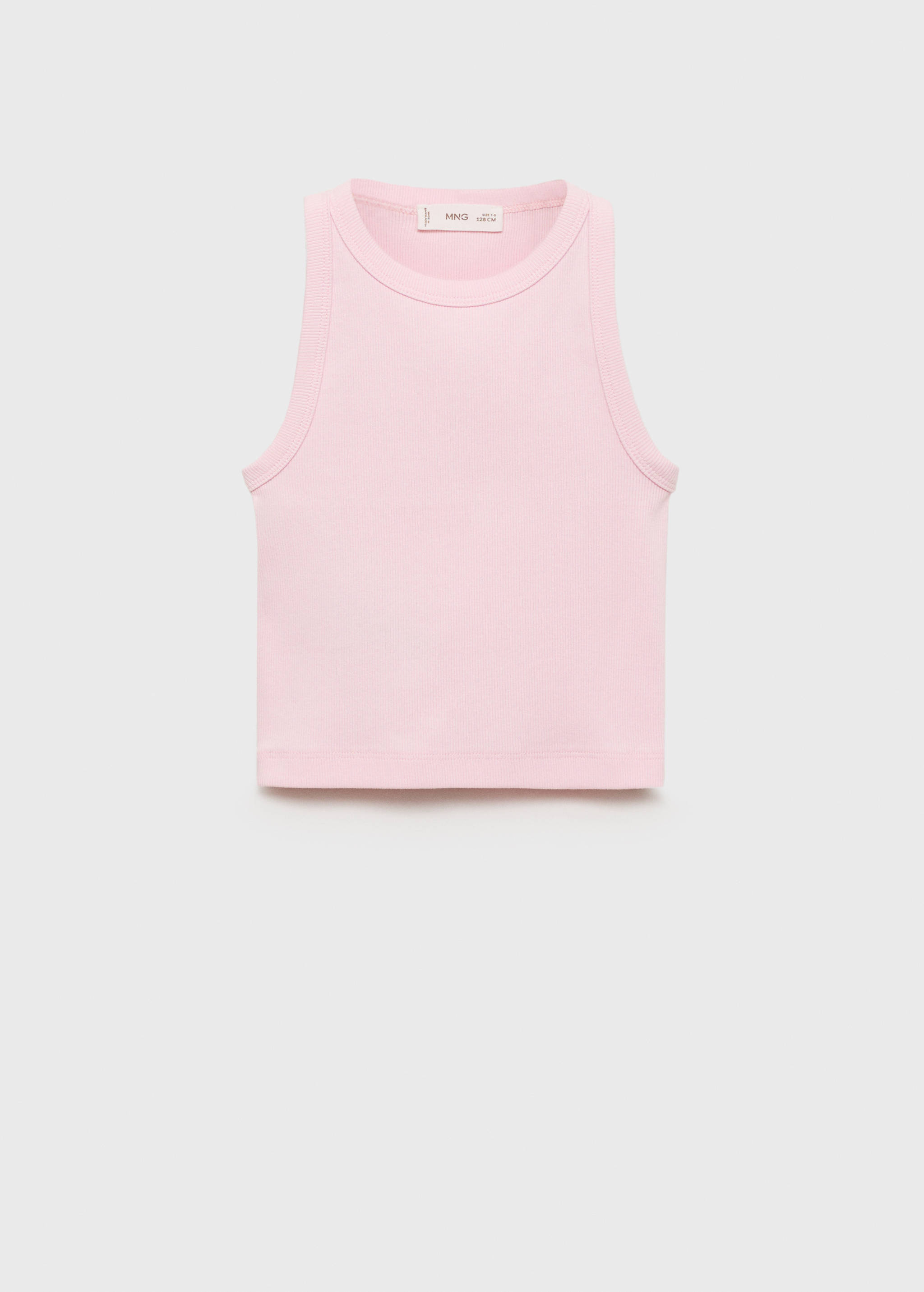 Knitted cropped top - Article without model