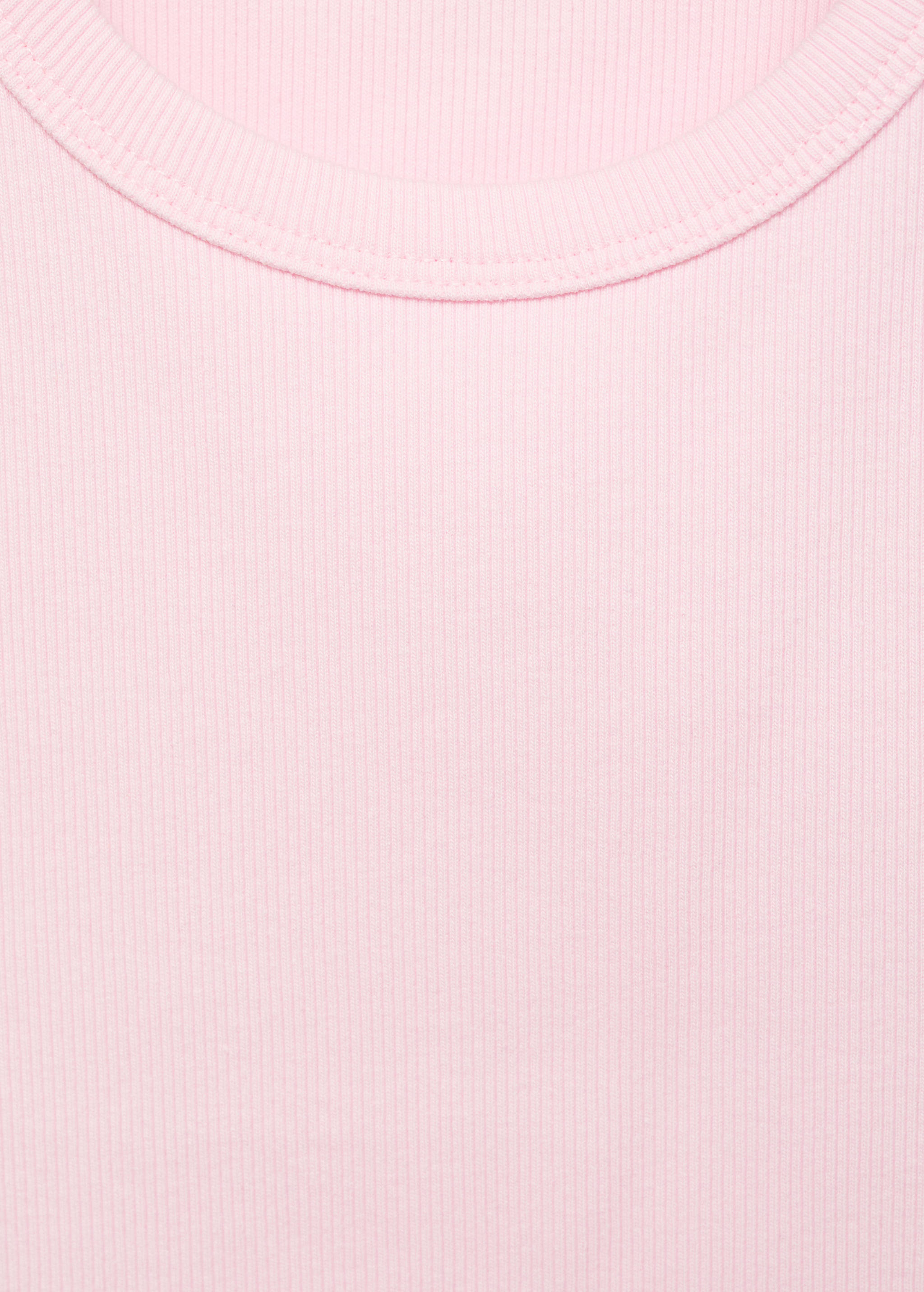 Knitted cropped top - Details of the article 8