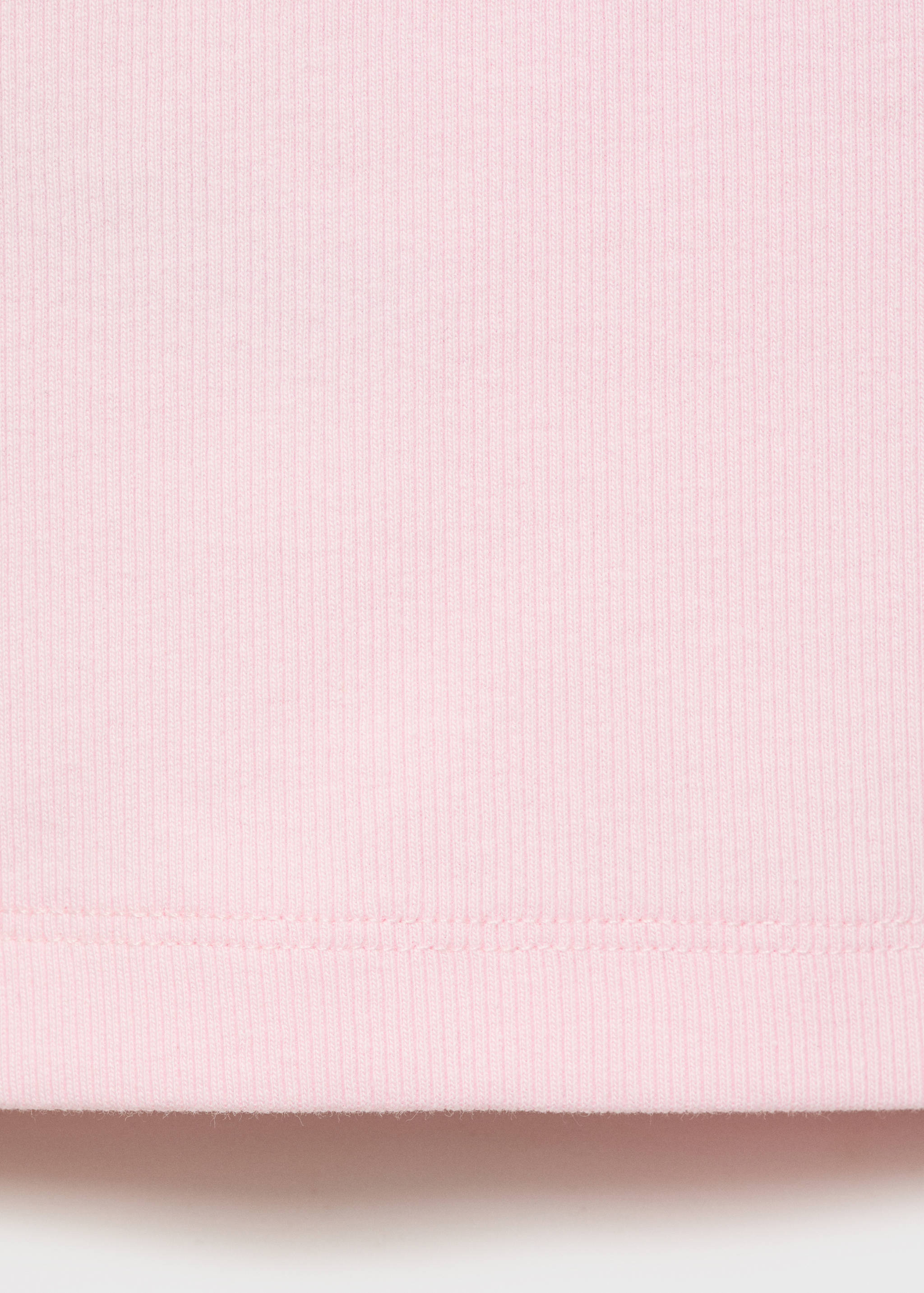 Knitted cropped top - Details of the article 0