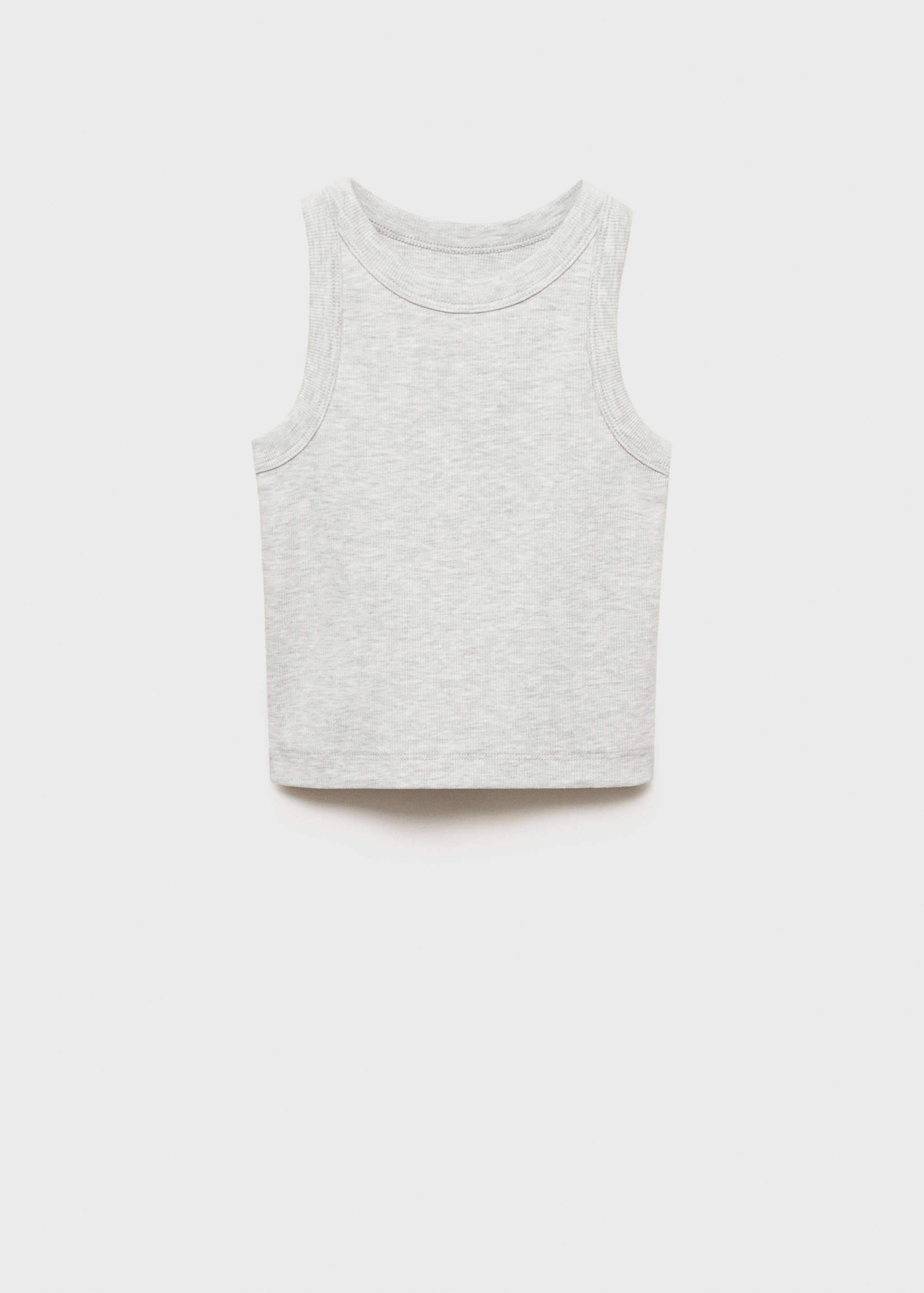 Knitted cropped top - Article without model