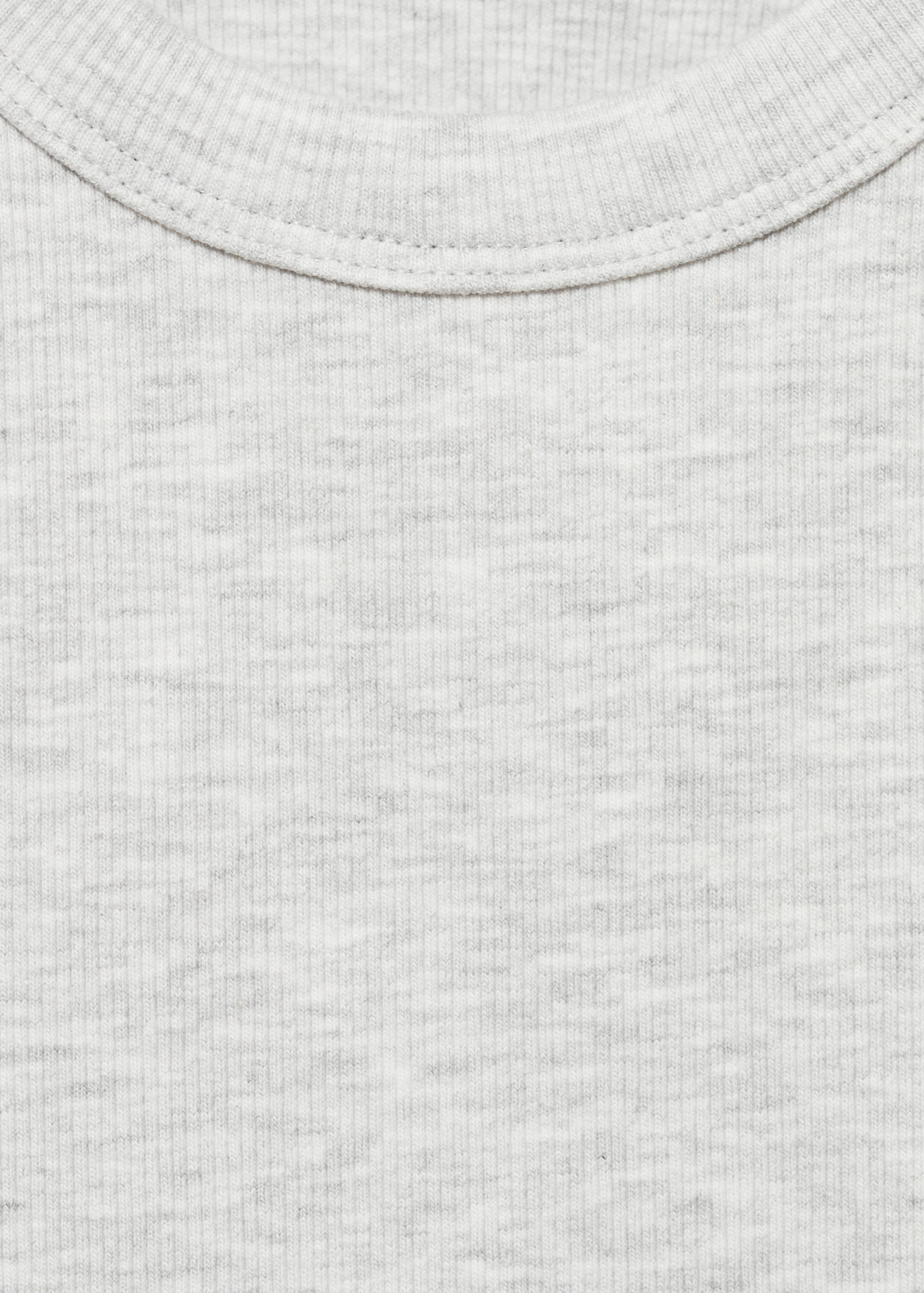 Knitted cropped top - Details of the article 8