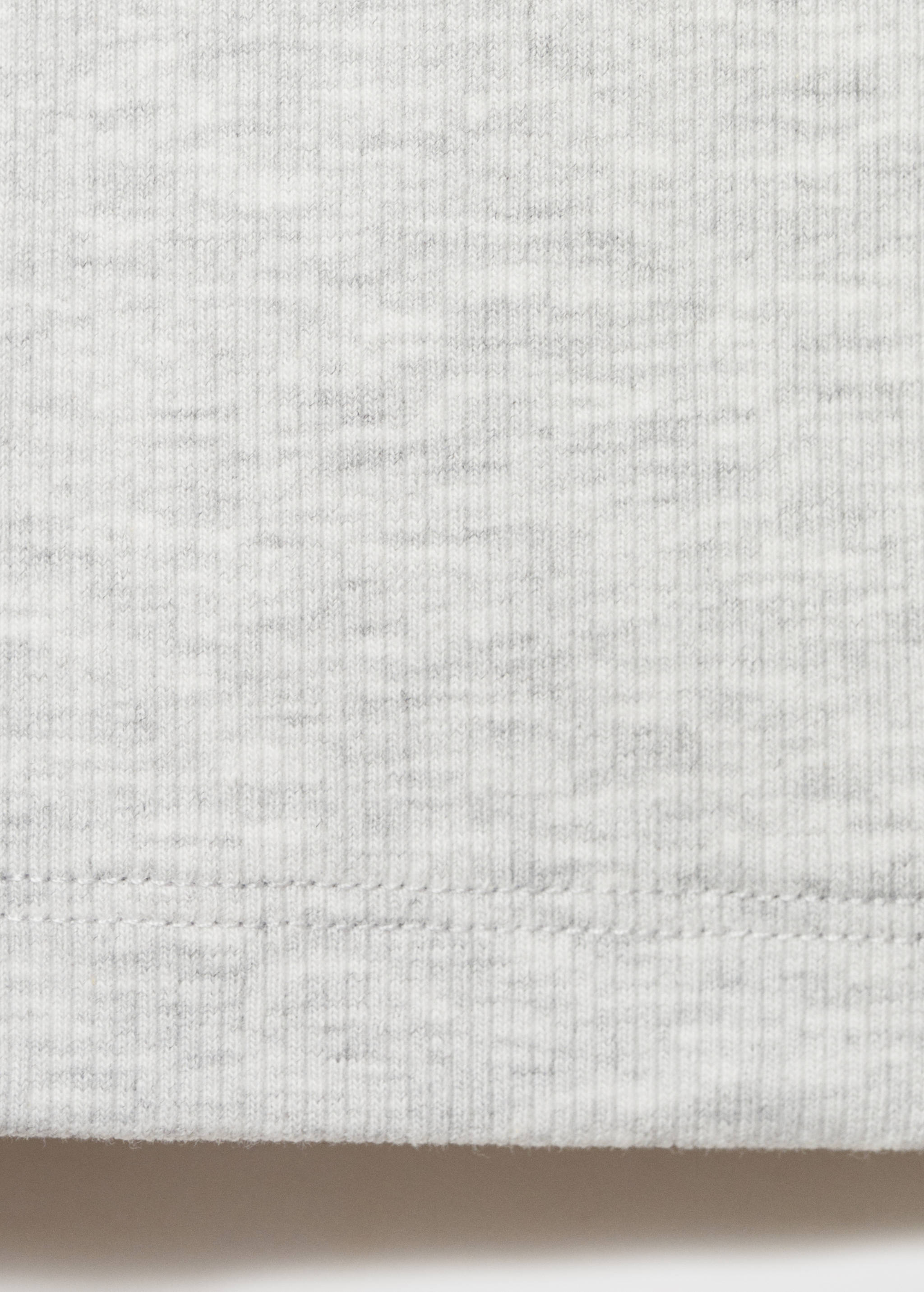 Knitted cropped top - Details of the article 0