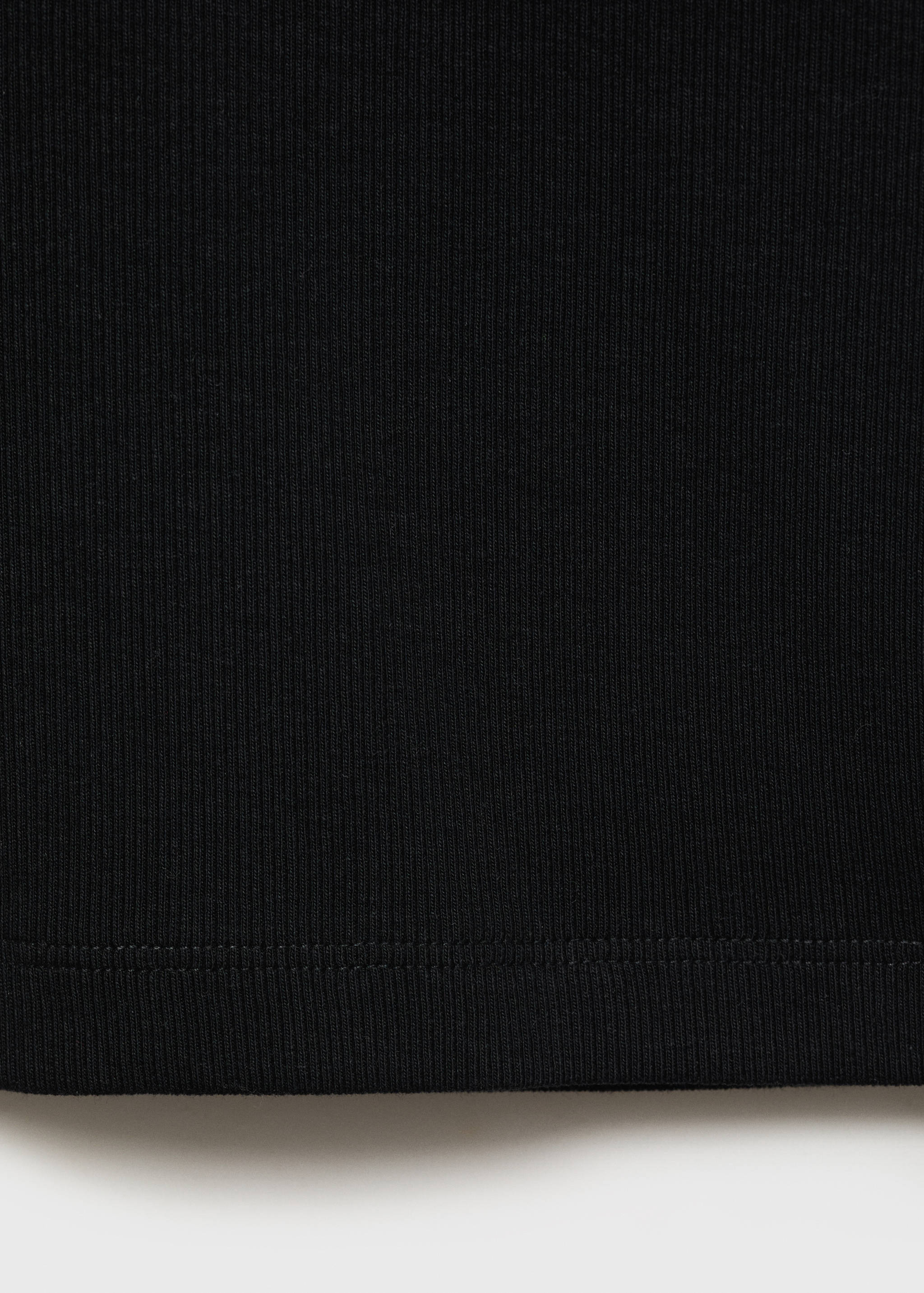 Knitted cropped top - Details of the article 8