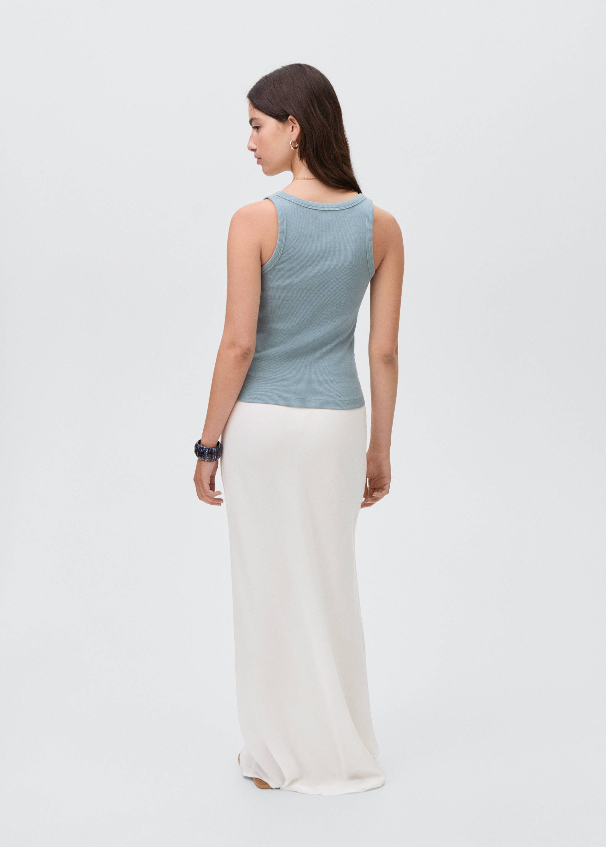 Falda lino lazo - Reverso del artículo